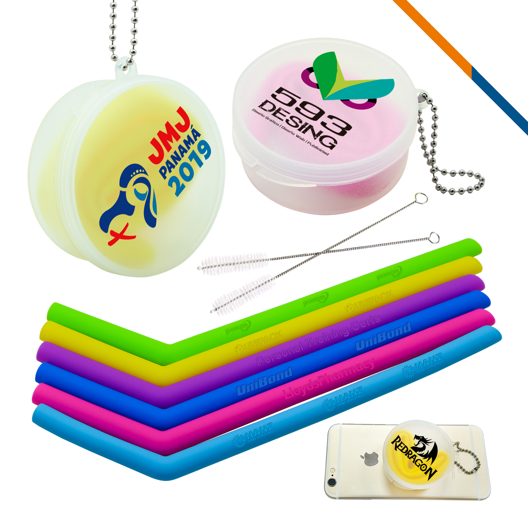 Snappy Silicone Straws 2