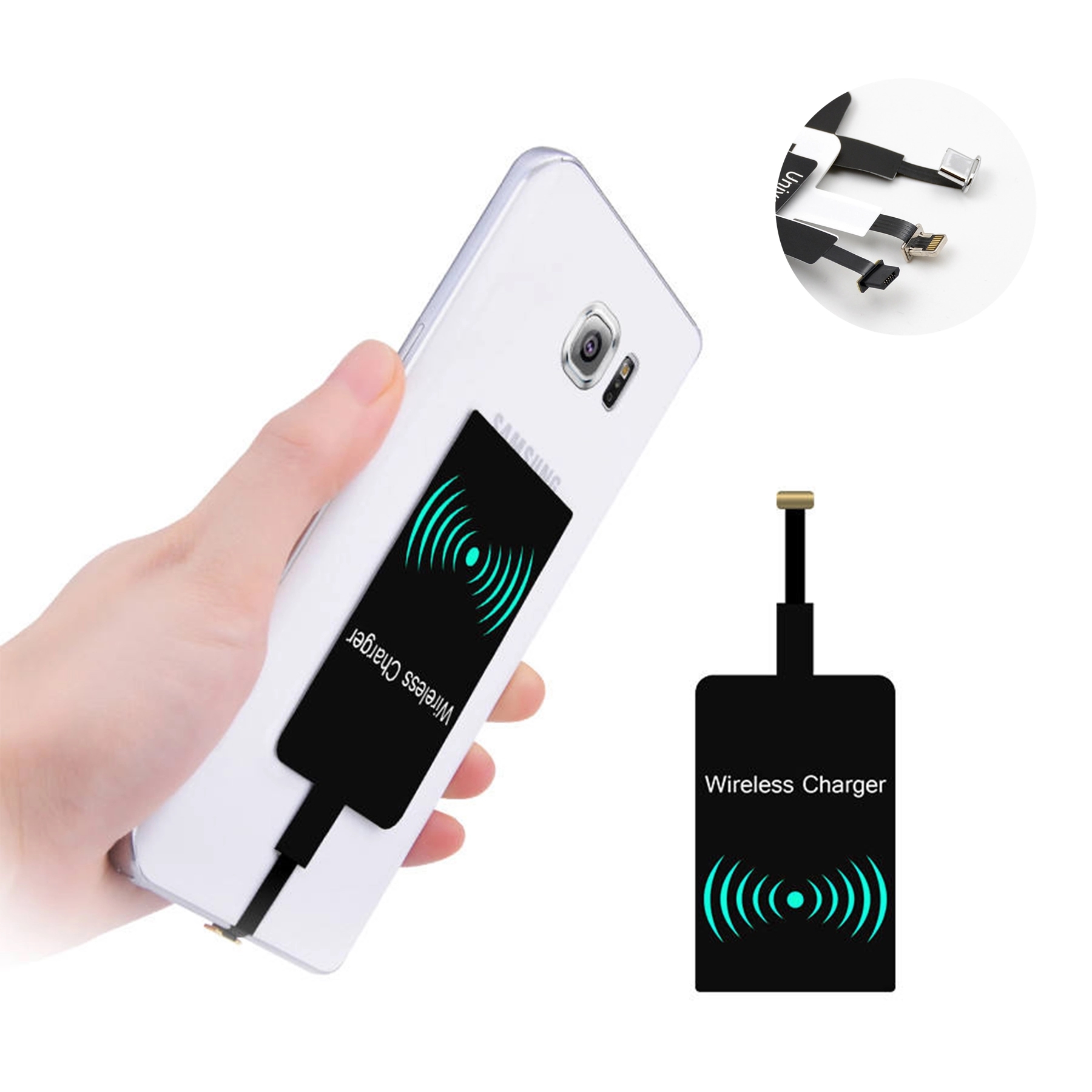 Universal Wireless Charging Receiver For Android Phones 2