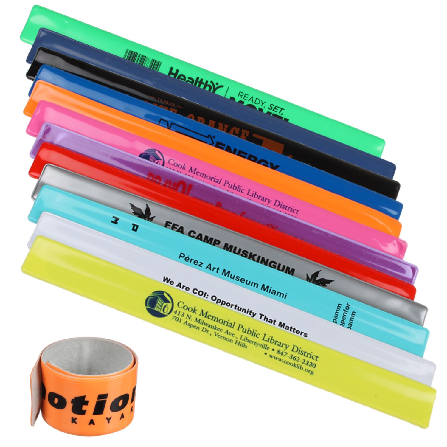 Vinyl Slap Bracelet 10