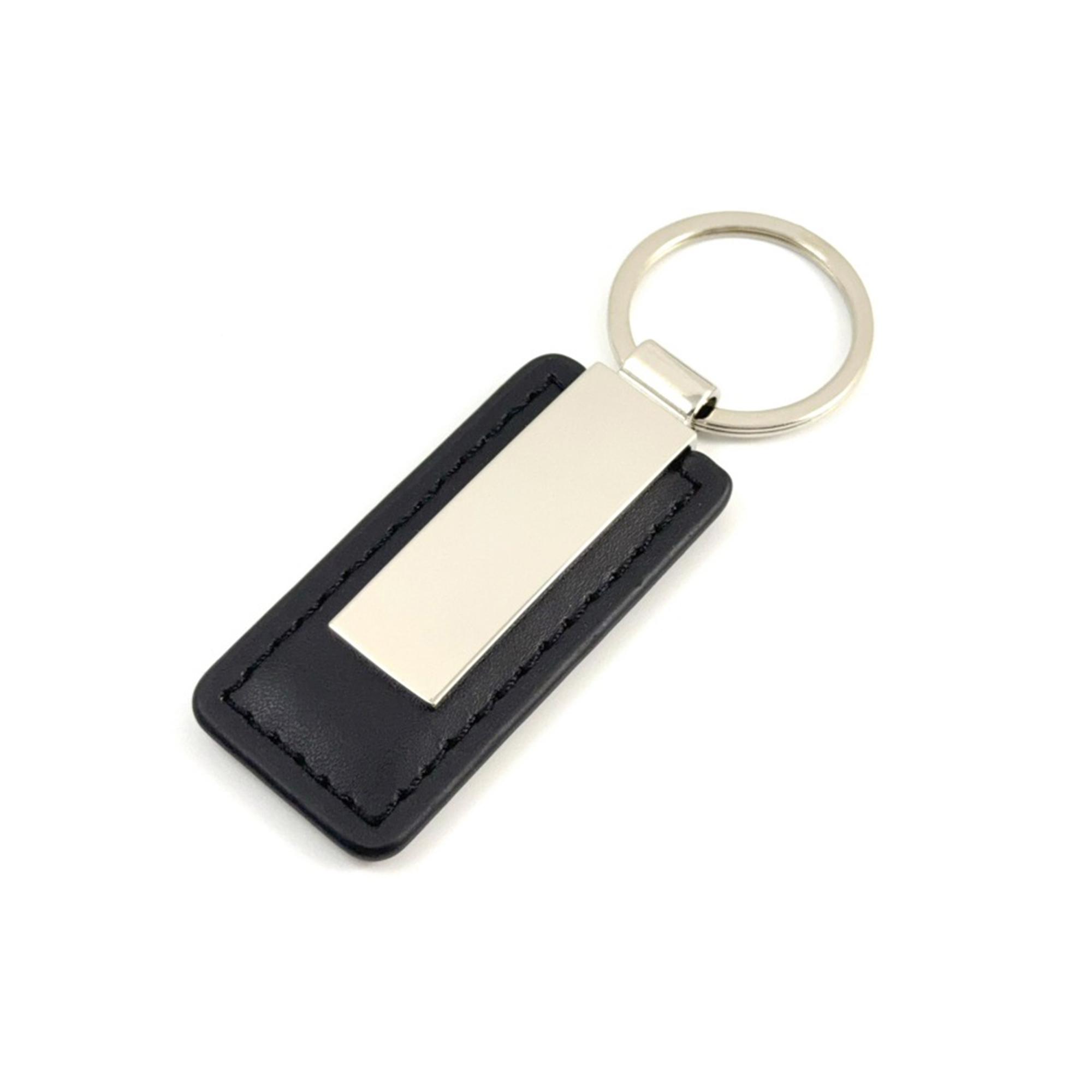 Leatherette Keychain Metallic Finish Design 5