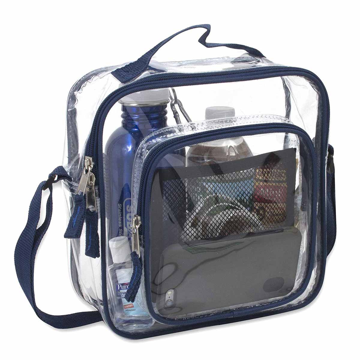 PVC Transparent Shoulder Backpack 2