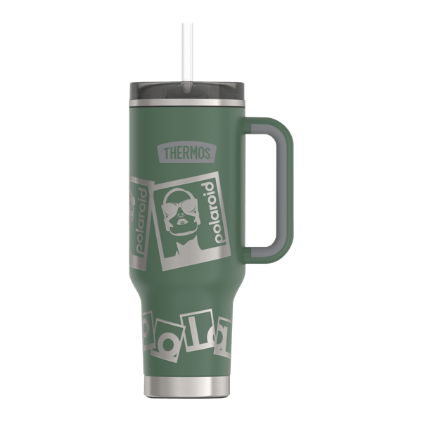 Thermos 40oz Stainless Steel Cup Holder Mug 58