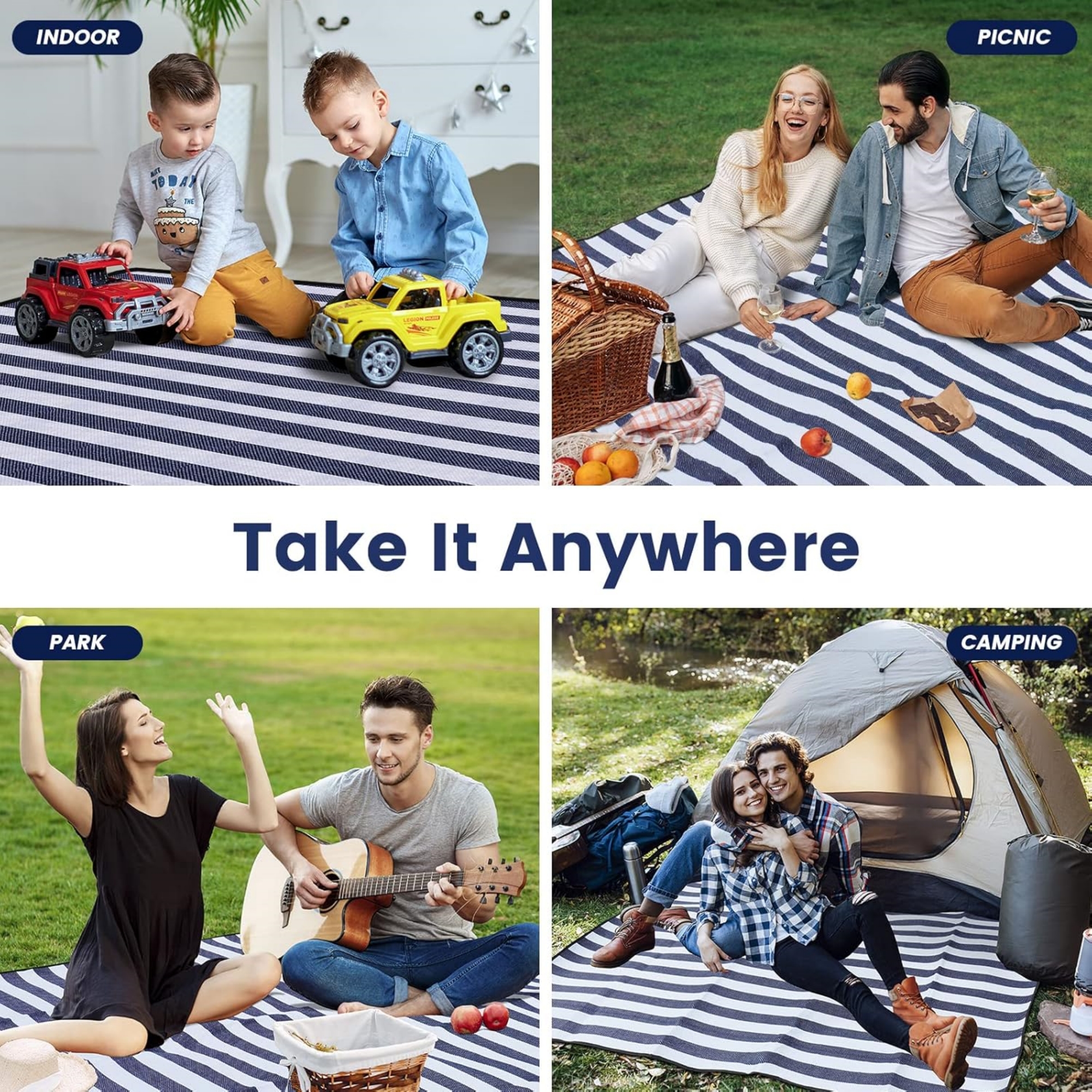 80"x 80" Picnic Blanket 3