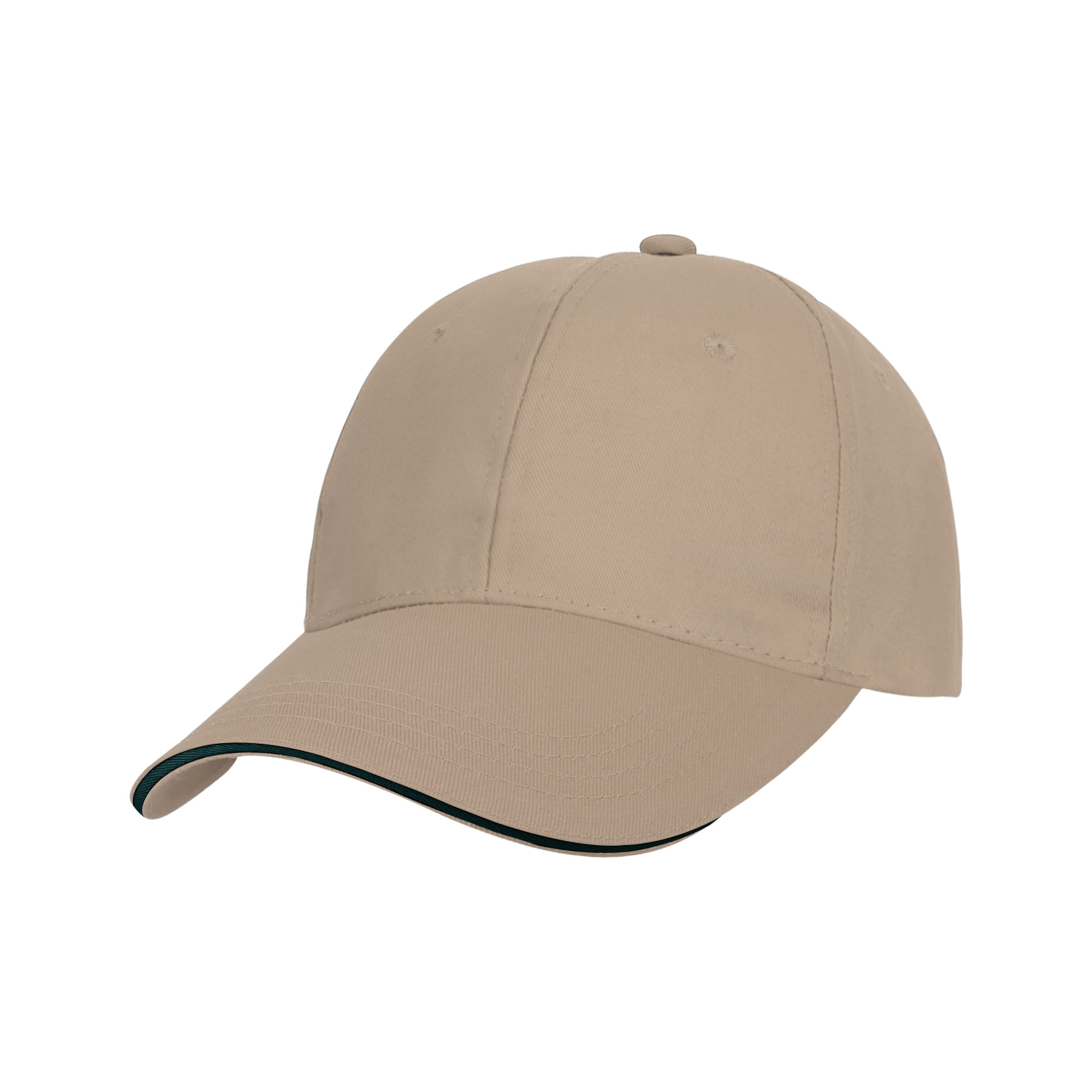 Structured Cotton Twill Sandwich Cap 3