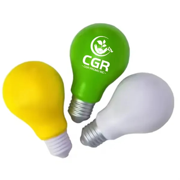 Bright Idea Lightbulb-Shaped Stress Reliever