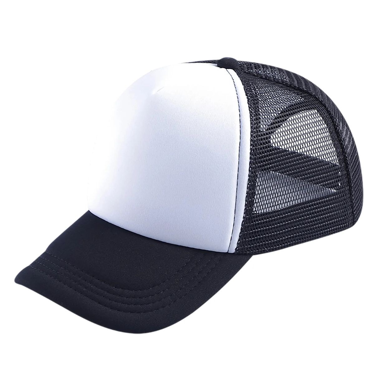 Classic Trucker Cap with Cotton Front Panel 17