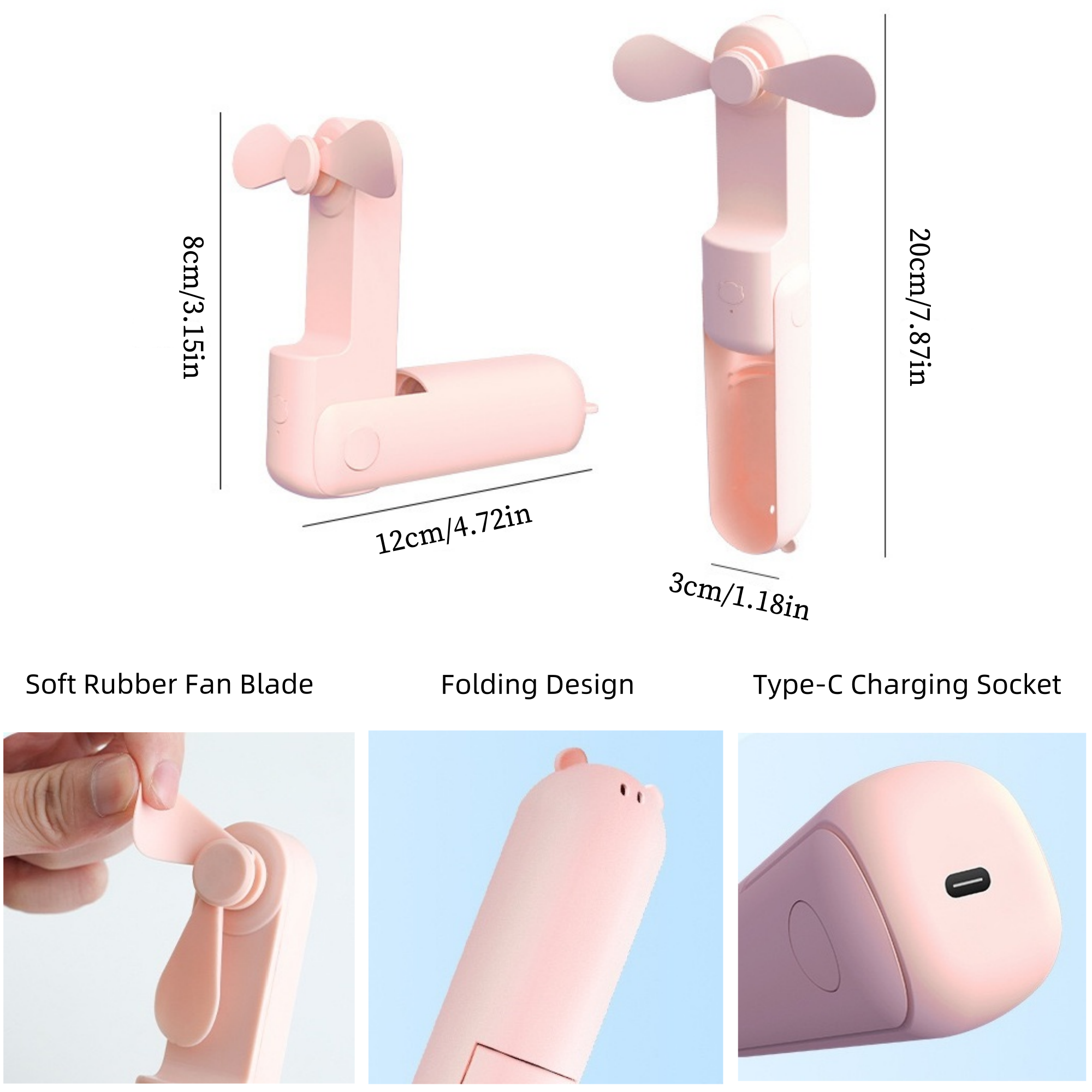 Handheld Mini Fan 2