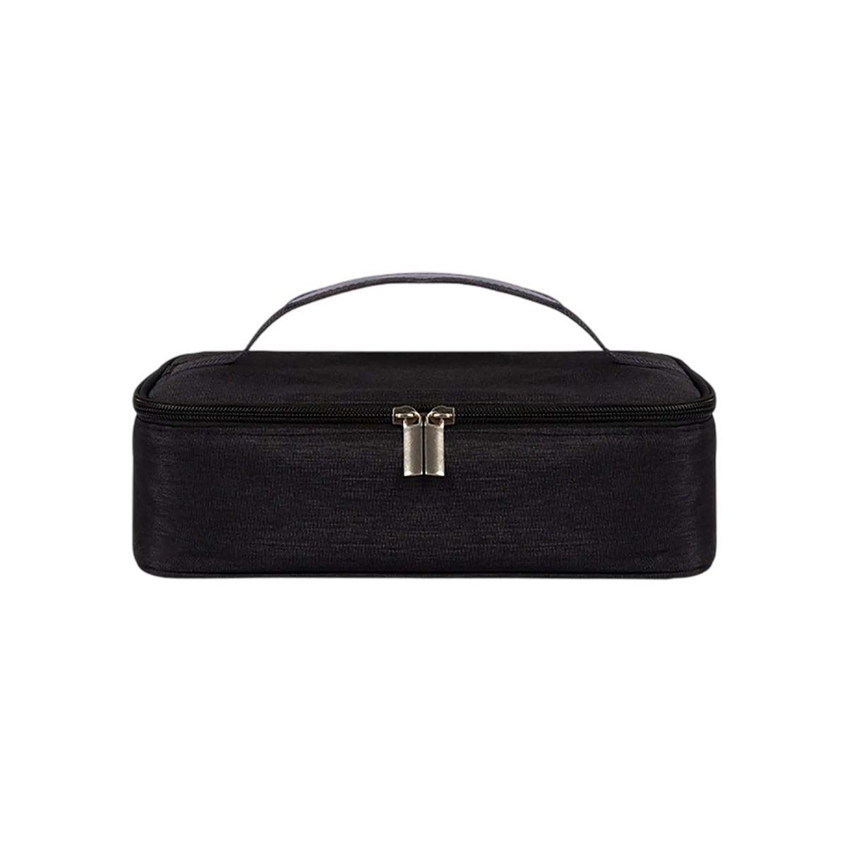 Portable Lunch Bag with Leather Reinforced Handle 9