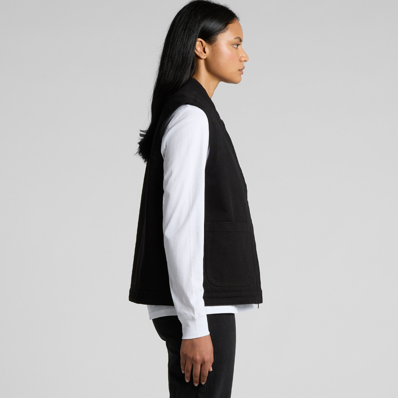 Wo's Canvas Heavy Vest | 4528 1