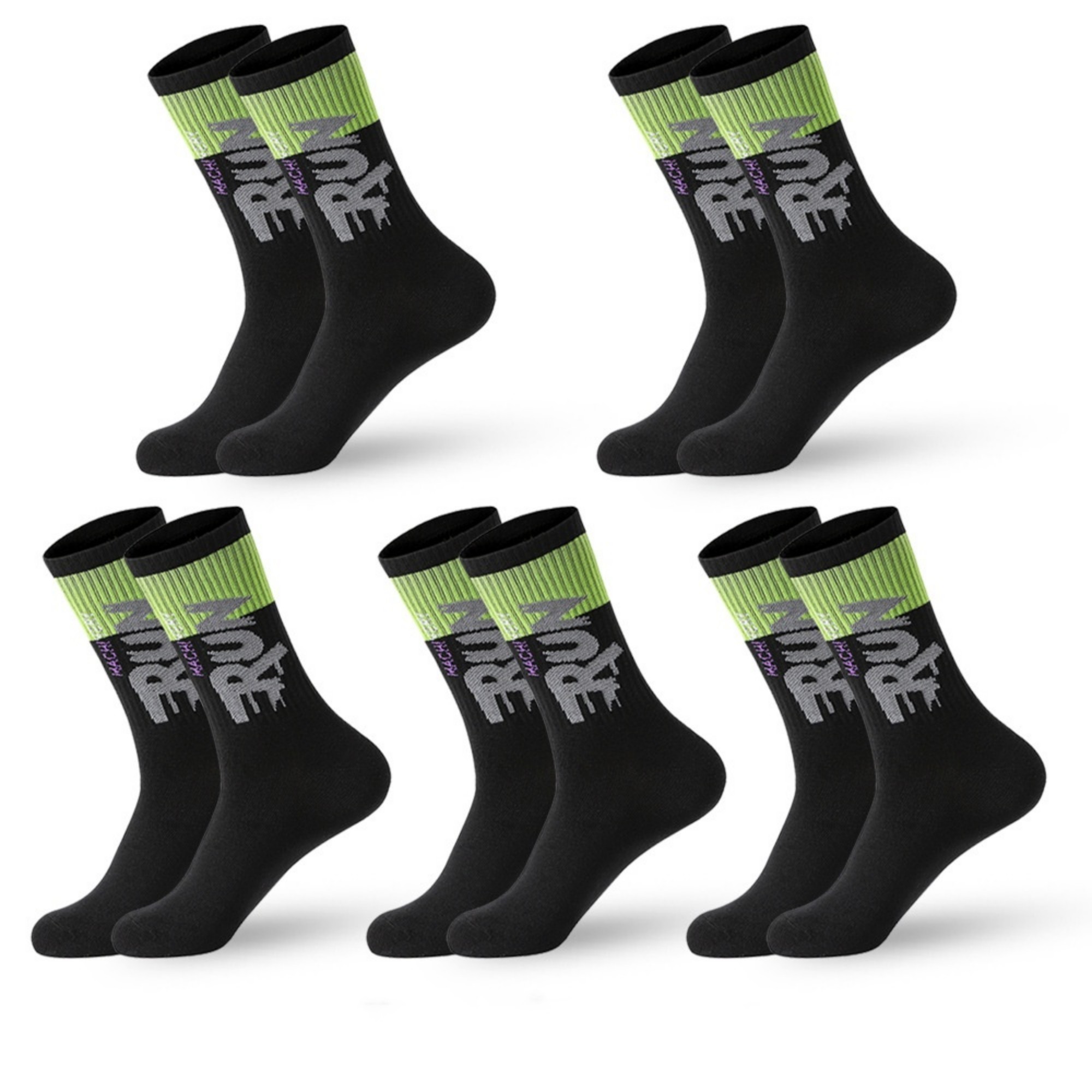 Men's Mid-Calf Athletic Socks 2