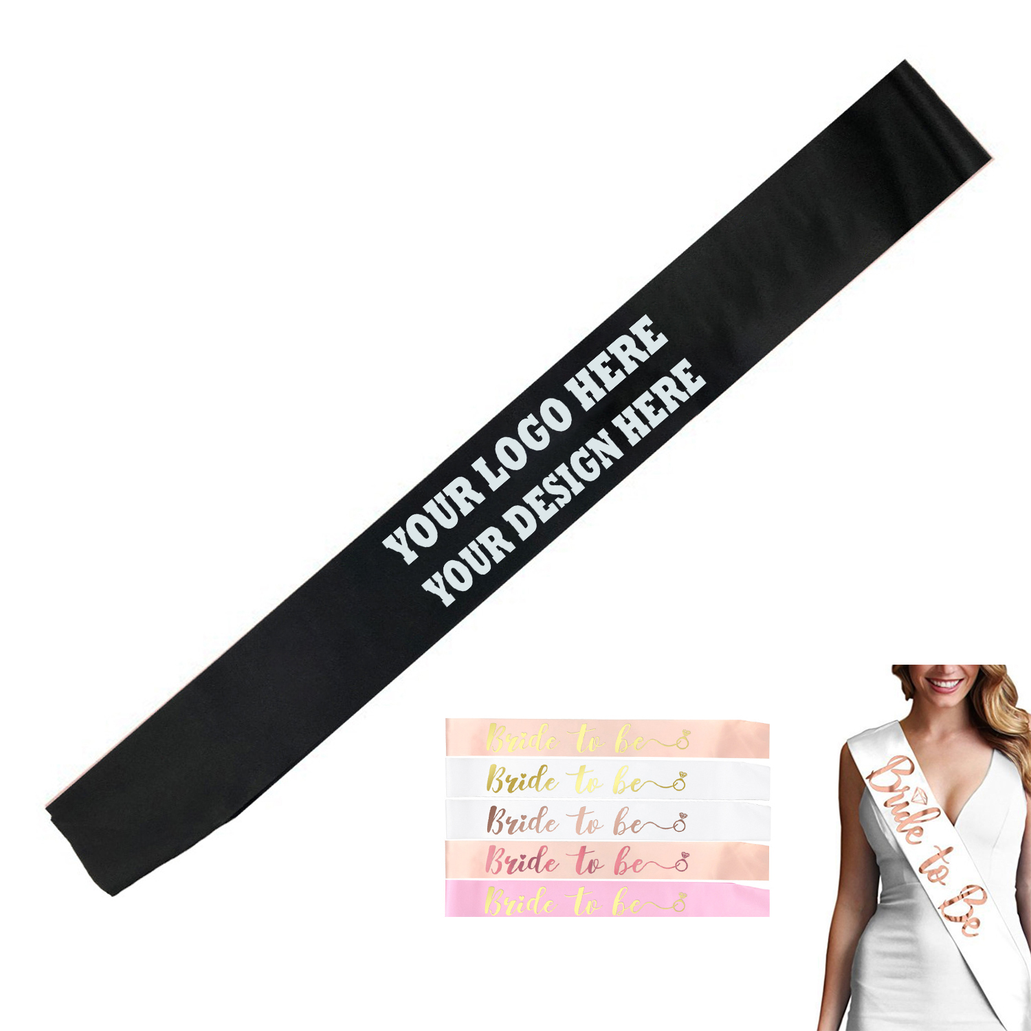 Shimmering Custom Sash 1