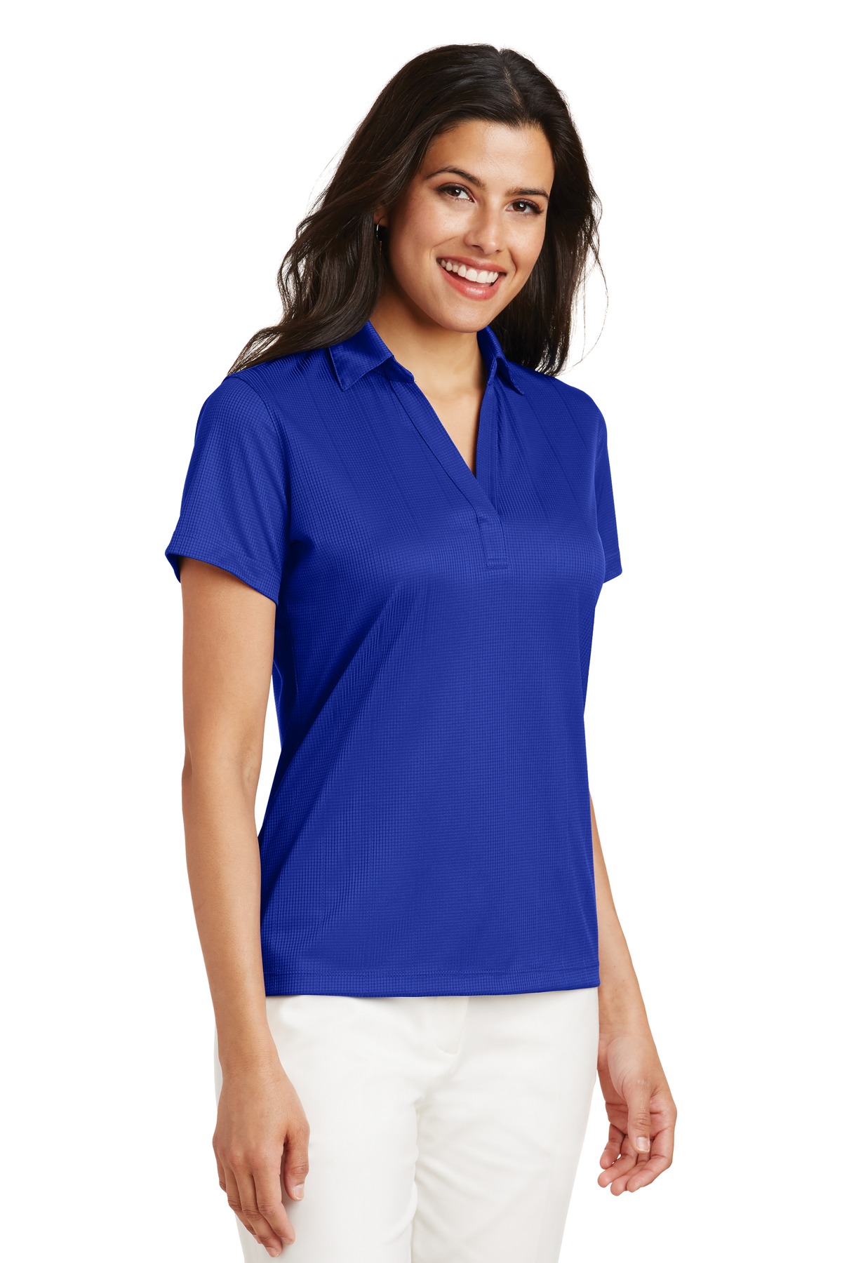 Port Authority Women's Performance Fine Jacquard Polo. L528 54