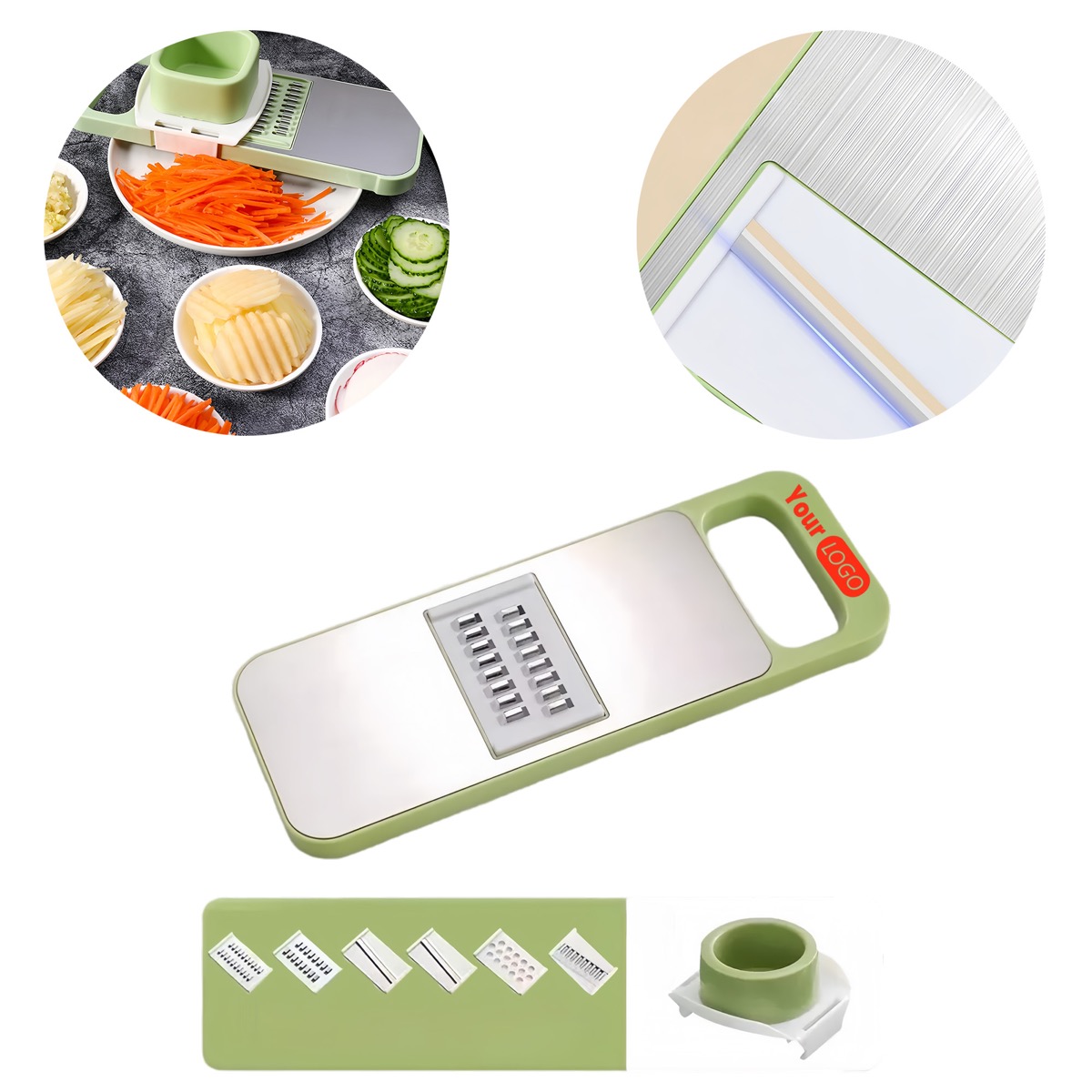 Stainless Steel Multi-Function Vegetable Chopper 3