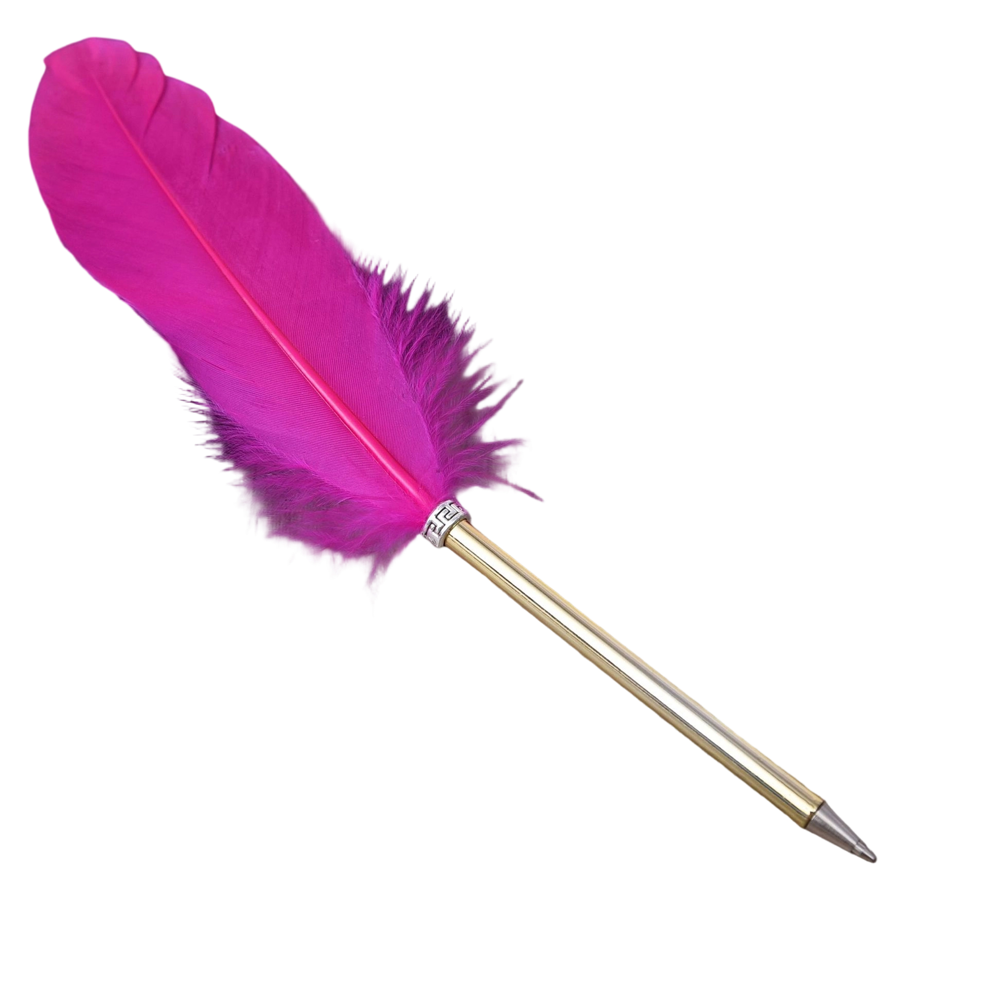 Feather Quill Ballpoint Pen Decorative Writing Gift 17