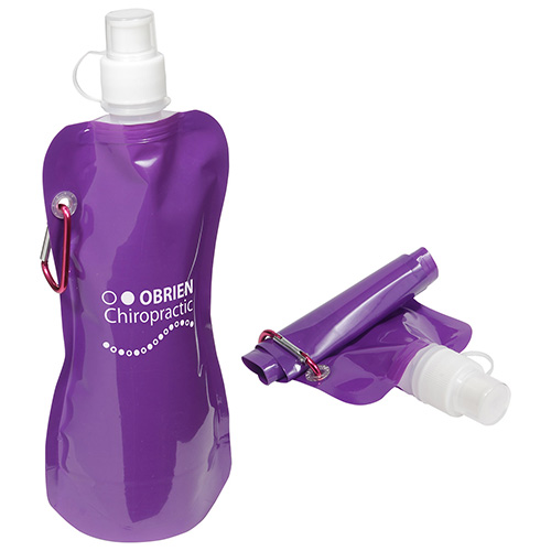 Flex Foldable 16 oz Water Bottle with Carabiner 44