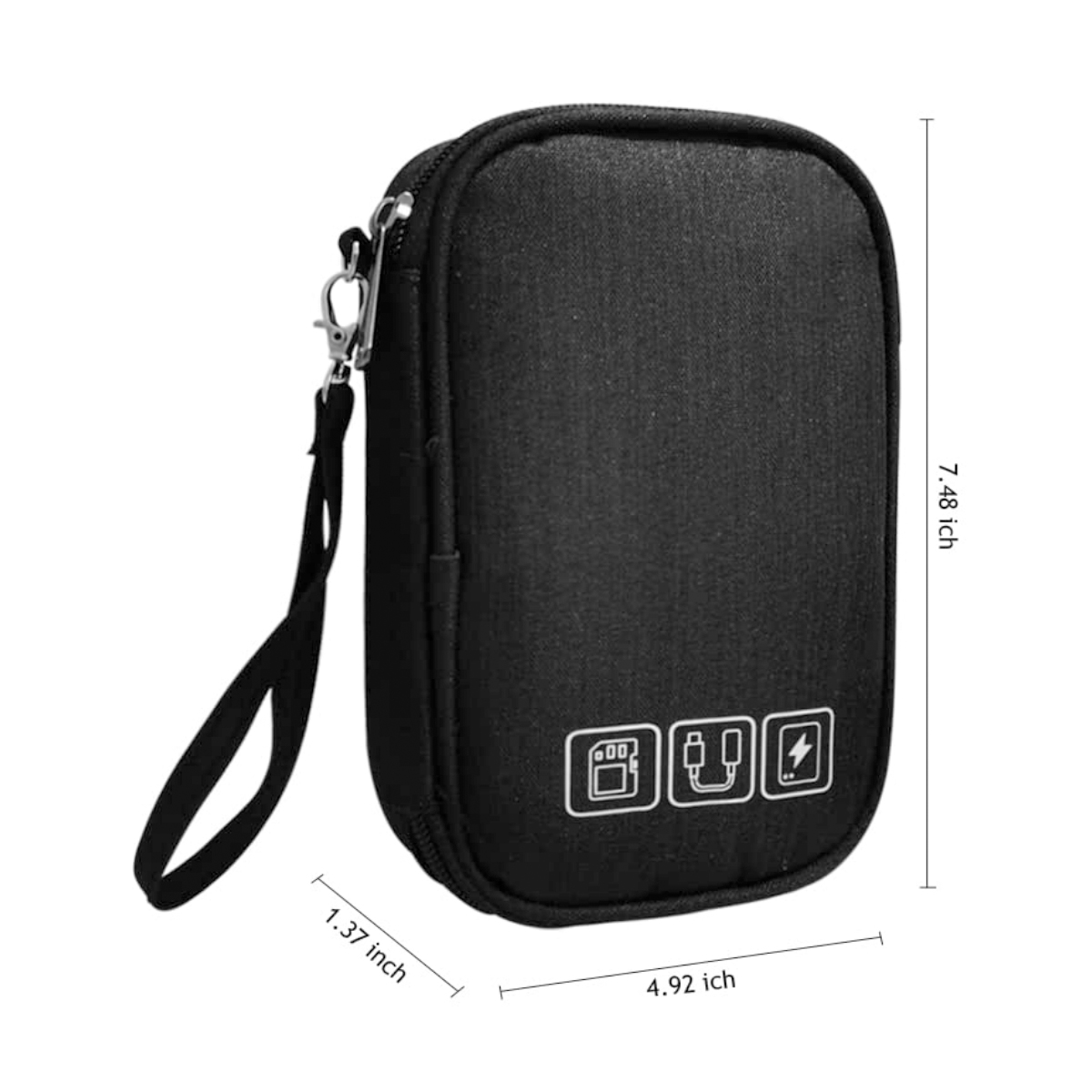 Compact Tech Organizer Pouch for Cables and Accessories 5