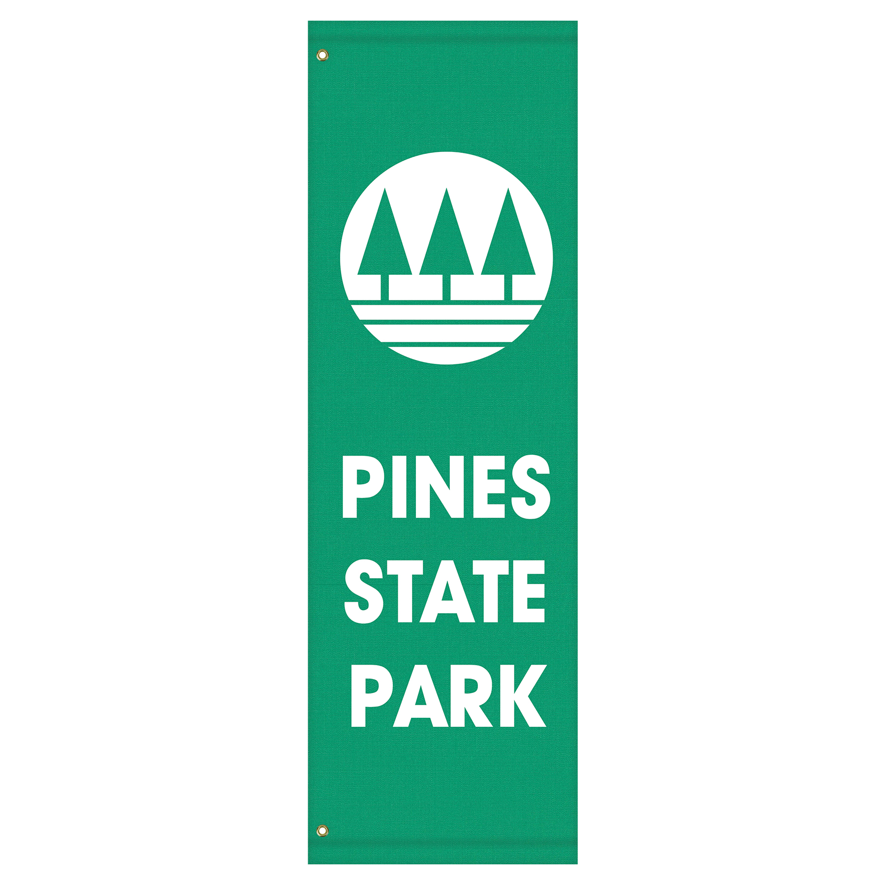 72" x 22" Custom Sunbrella™ Avenue Banner-1 Color Imprint 6