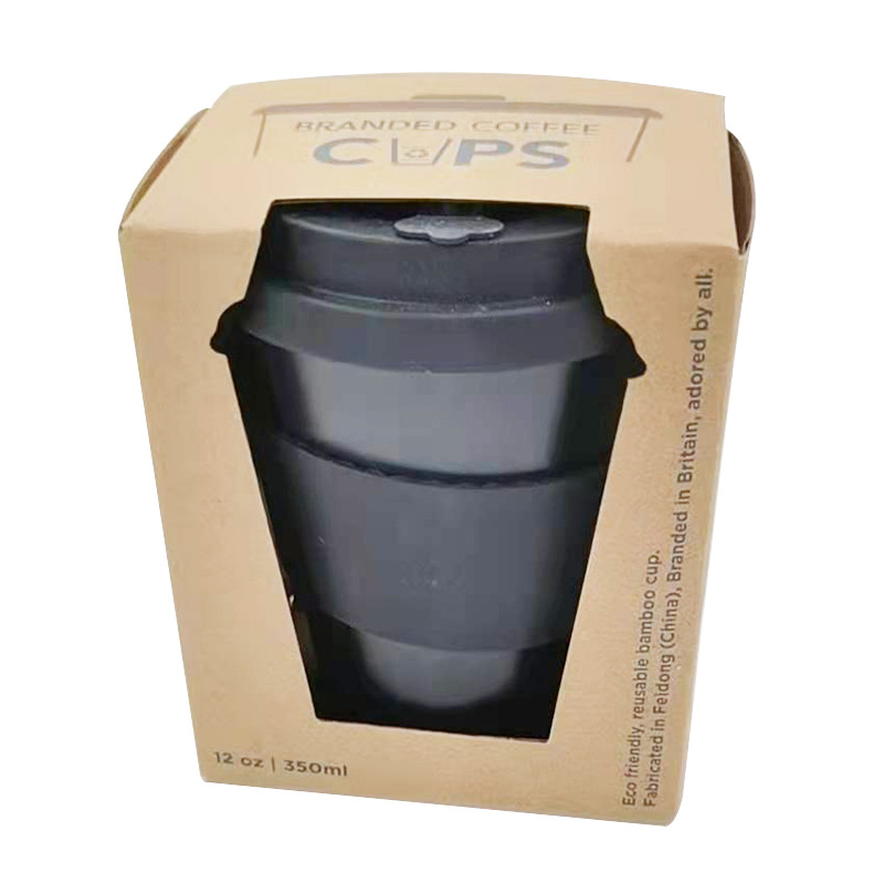 12 Oz. Bamboo Fiber Coffee Cups 3