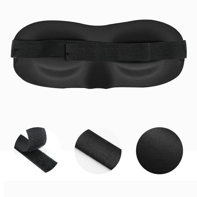 3D sleeping Eye Mask made of high-density sponge with Nose pad 3