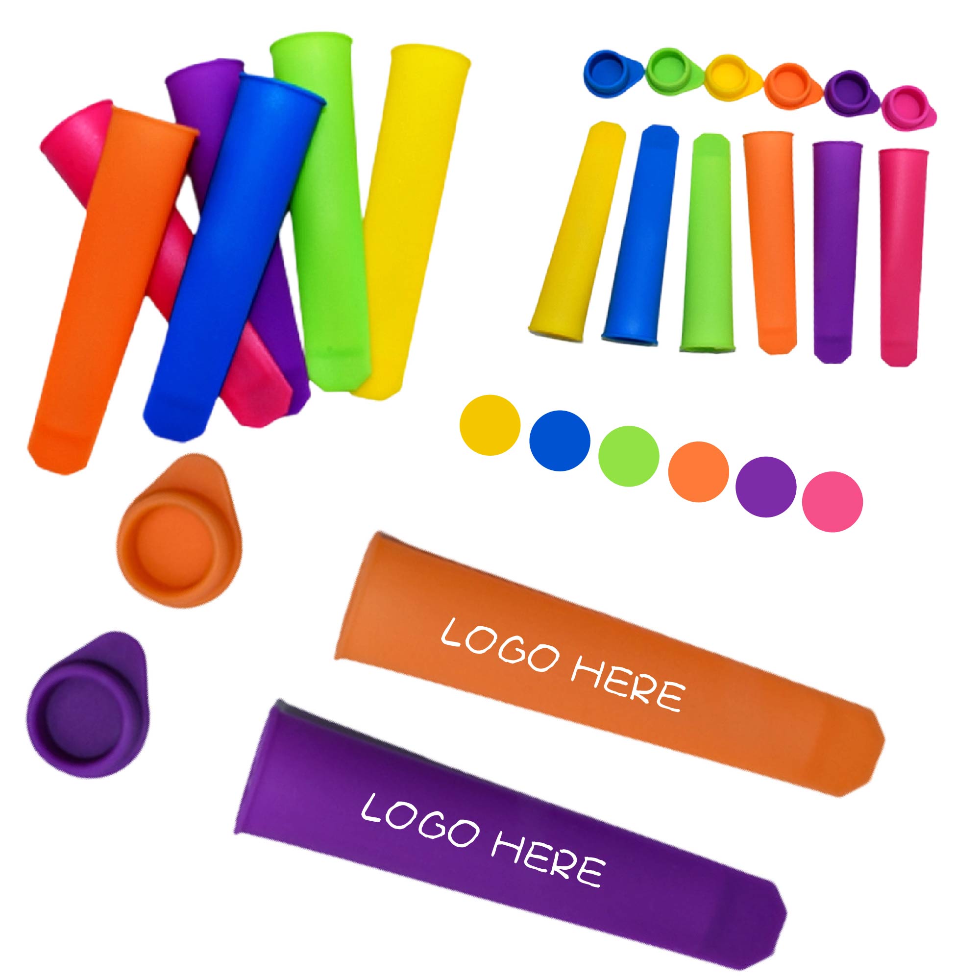 Silicone Popsicle Molds 2