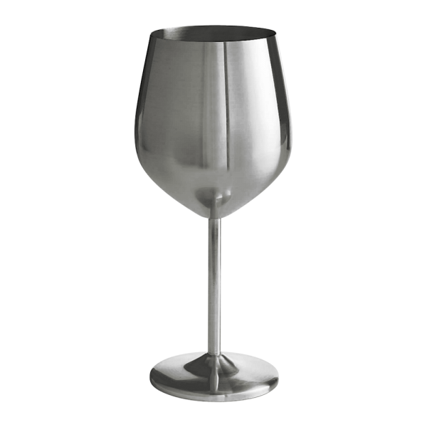 Stainless Steel Stemmed Wine Glass 9