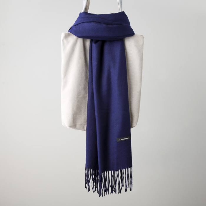 Pure Color Large Blank Cashmere Scarf--79"*26" 6