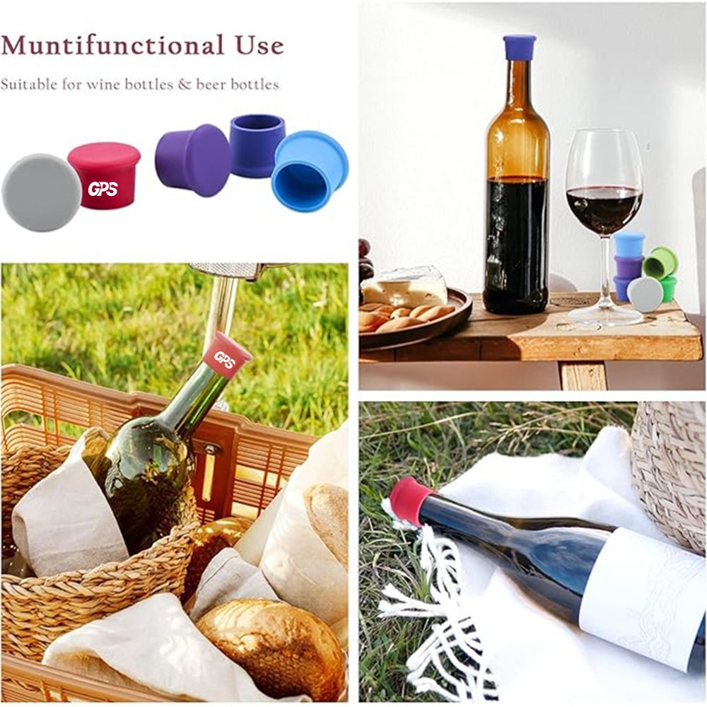 Silicone Wine Bottle Saver Stopper Topper Preserver 3