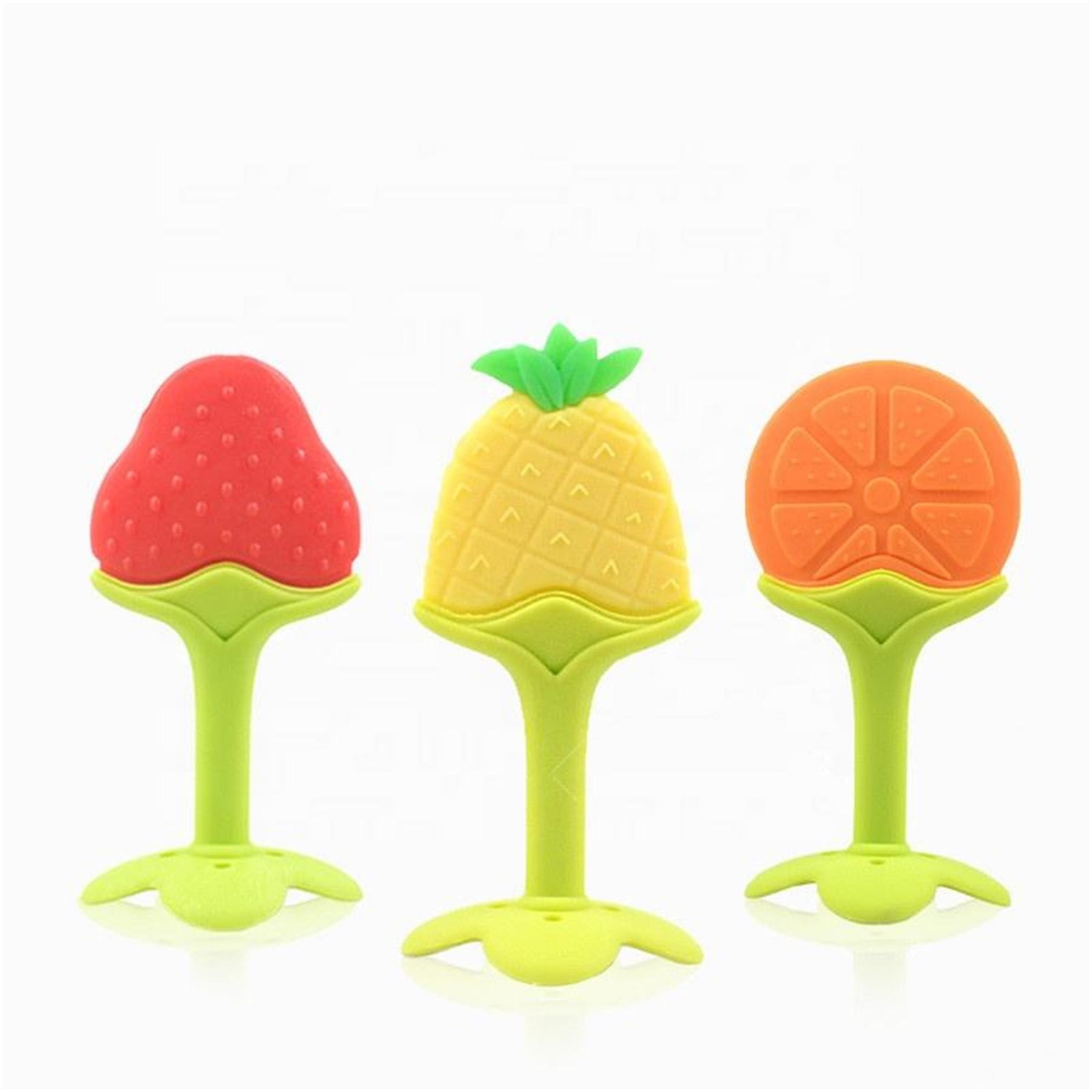 Baby Fruit Shaped Teething Toys 5