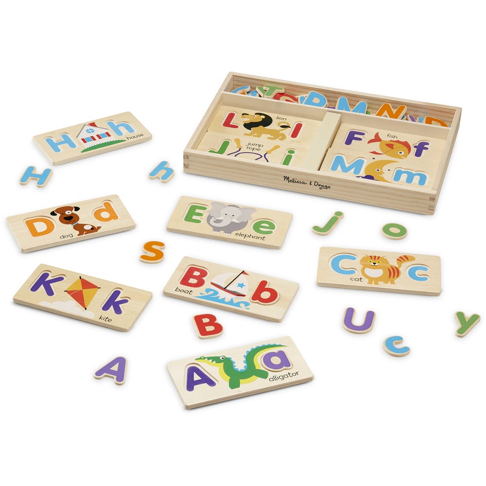 Melissa & Doug ABC Picture Board Sets - 65 Pieces