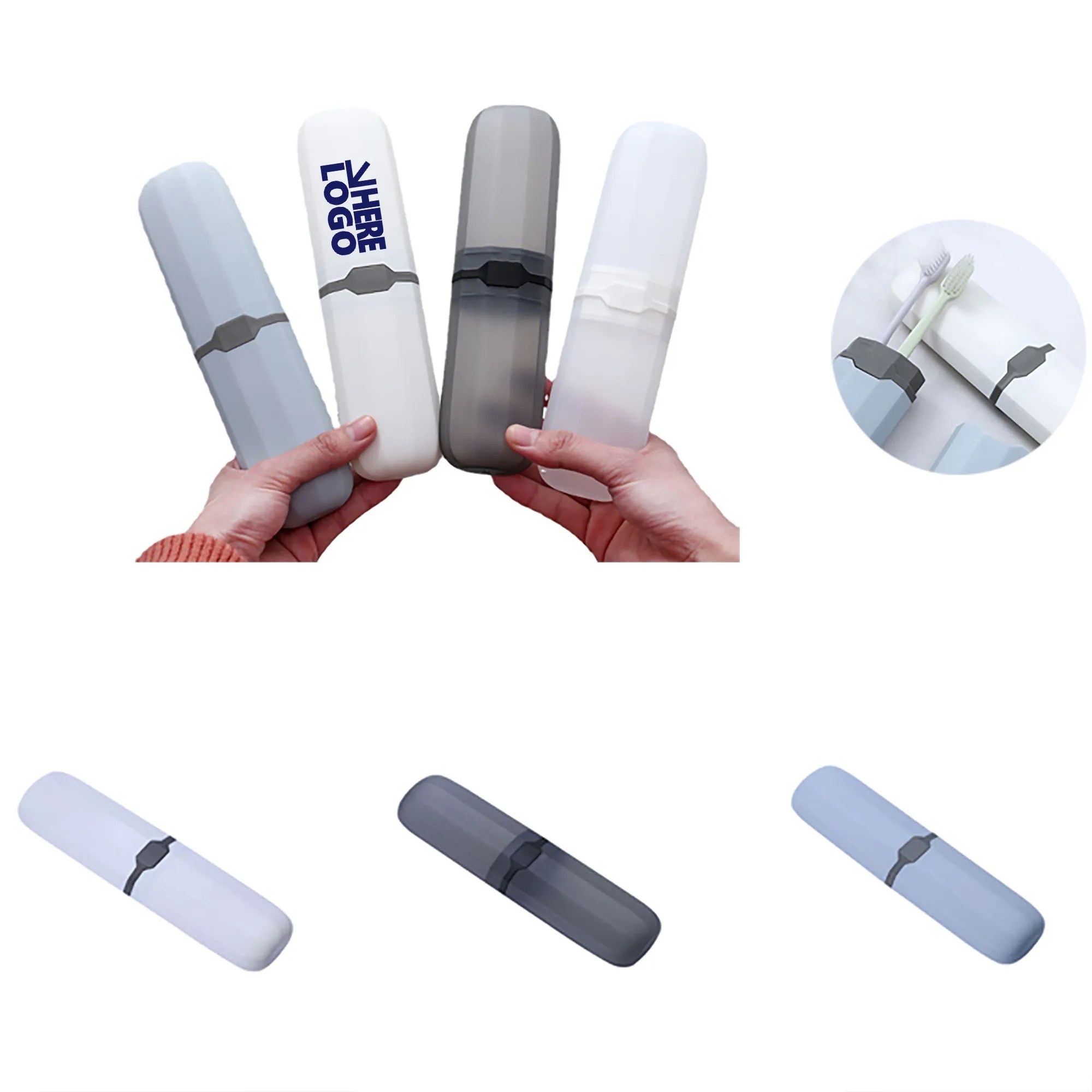 Portable Toothbrush Holders for Camping  Business Trip Home 1