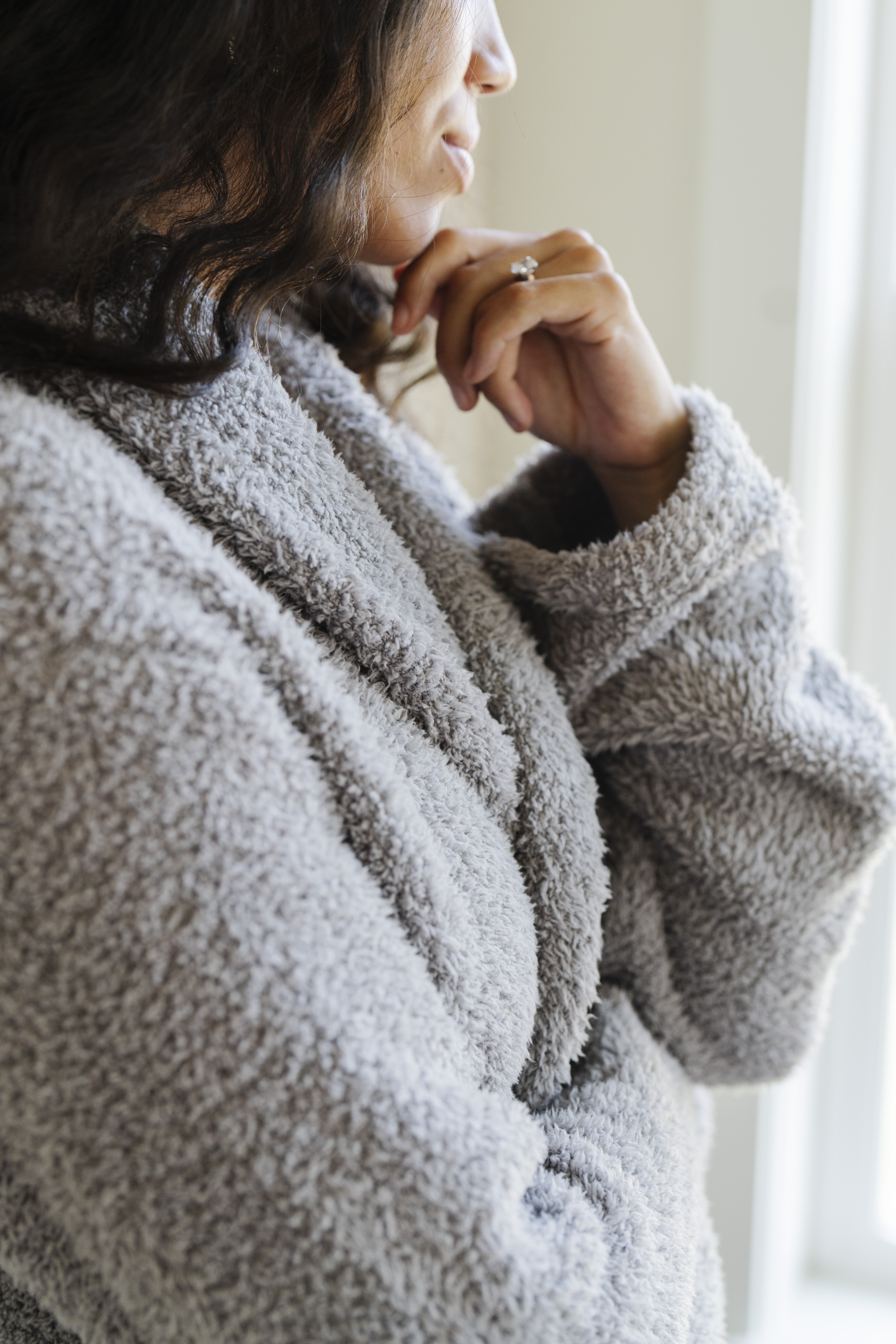 Bamboni Robe Gray-Large/XL 1