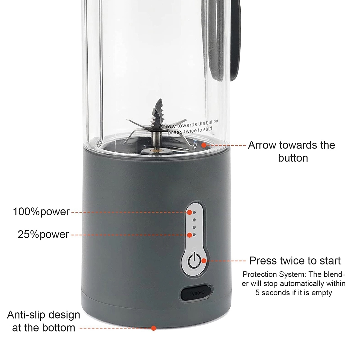 Portable Smoothie Blender 3