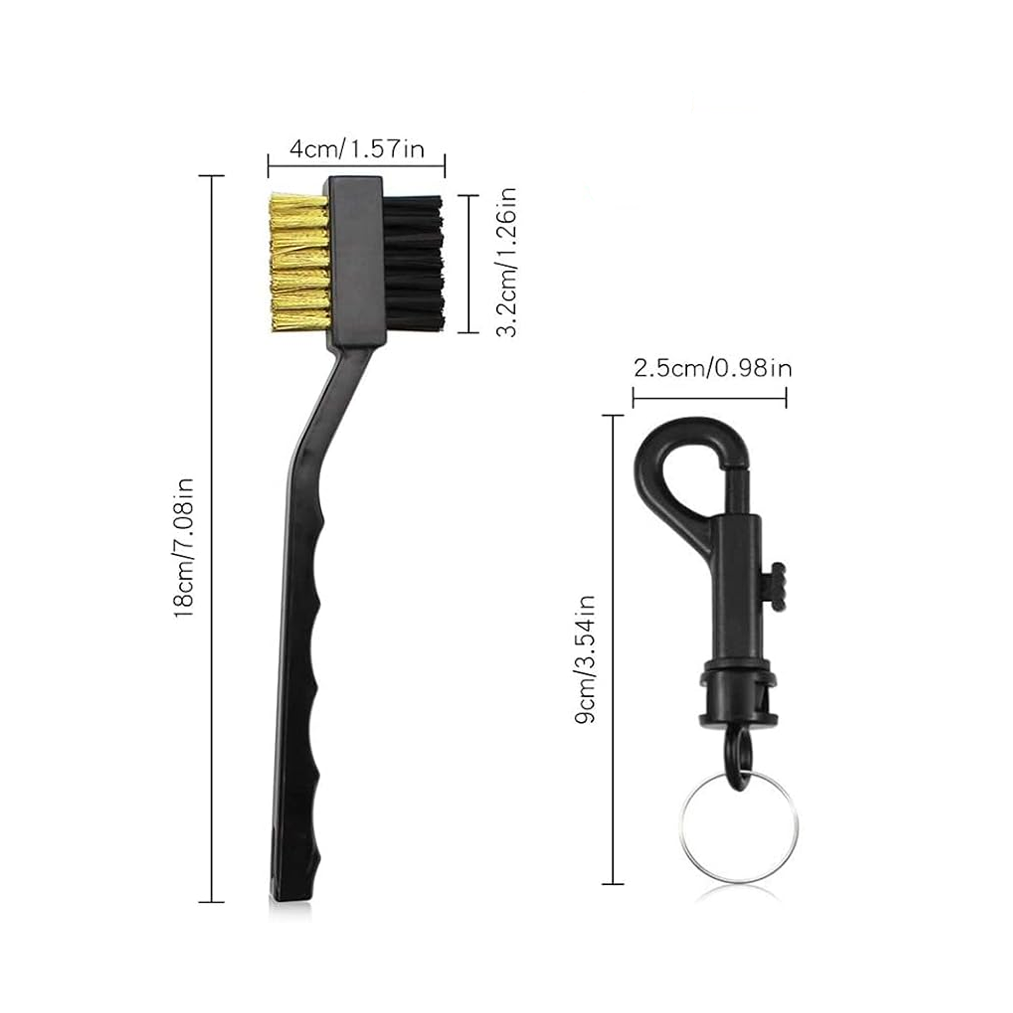 Portable Golf Club Cleaning Brush 3