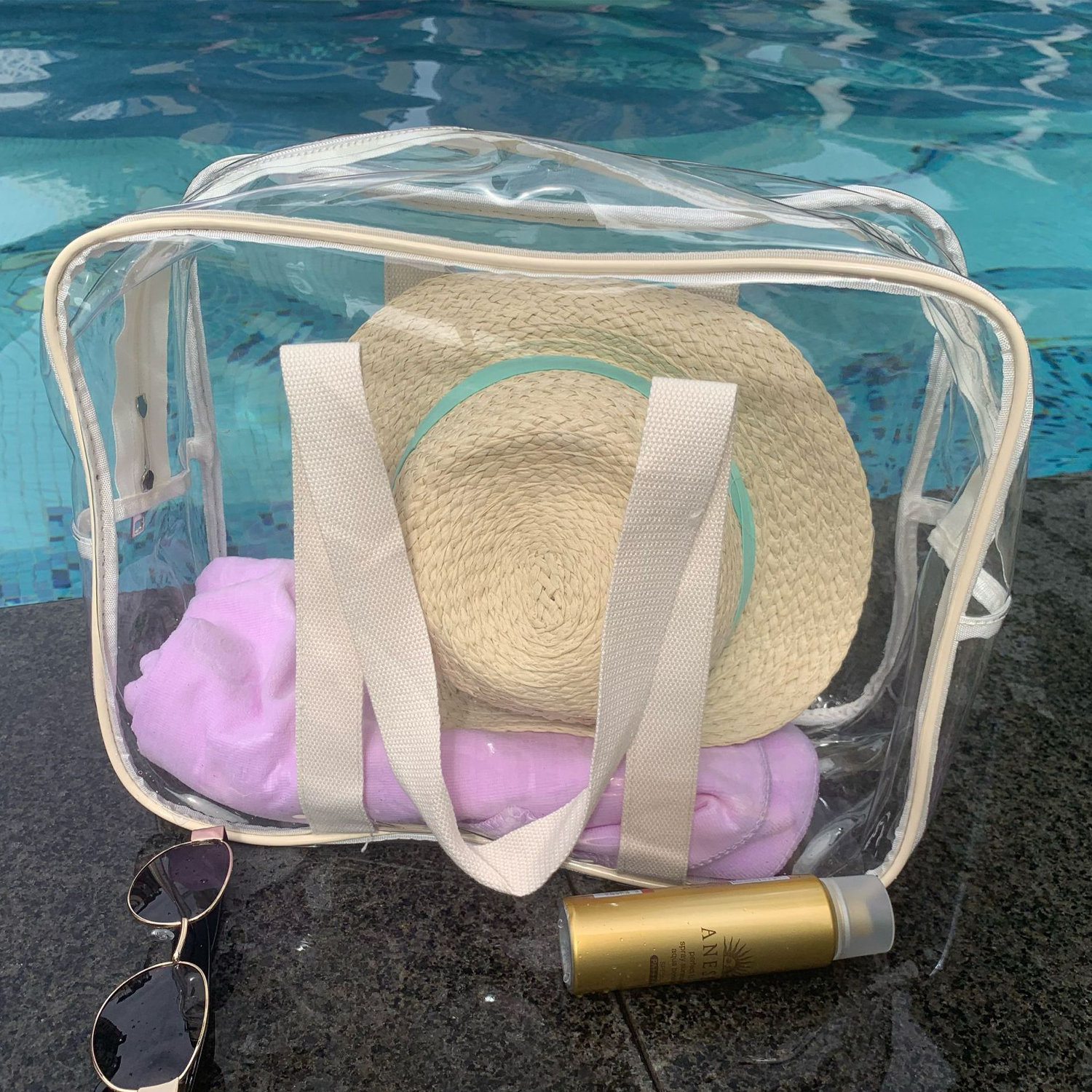 PVC Travel Large Capacity Shoulder Bag Color 2