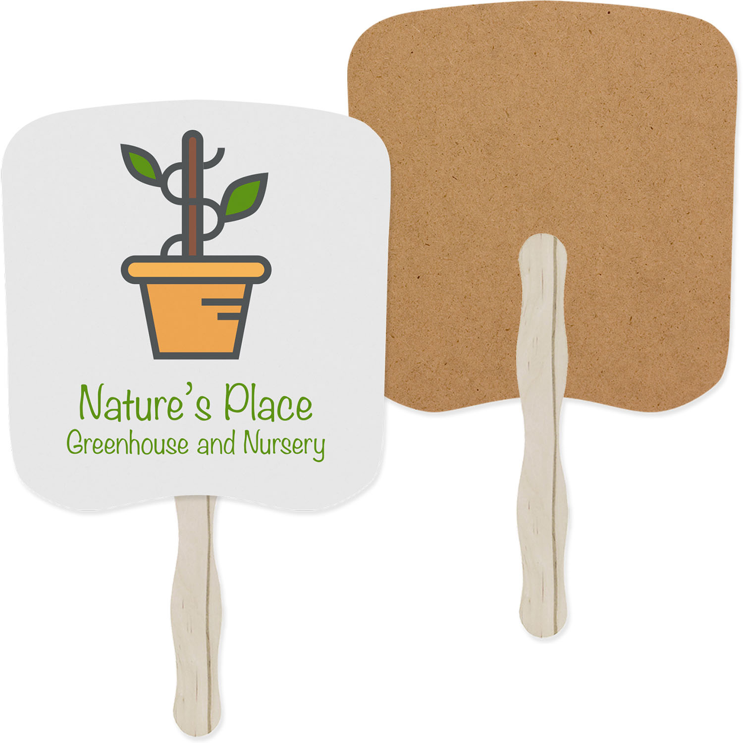 Recycled Hand Fan 1