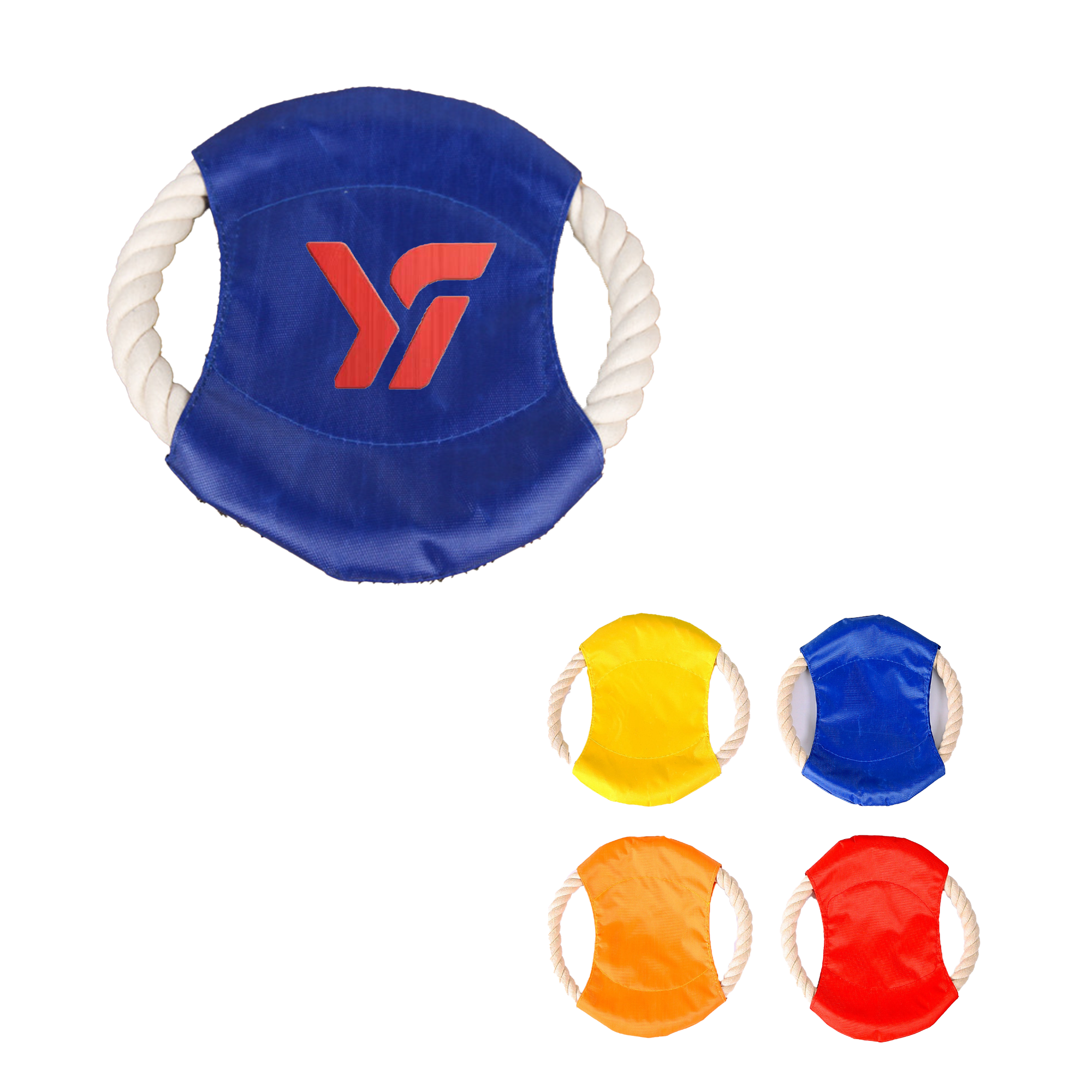 Cotton Rope Pet Flying Disk For Dog Training 2