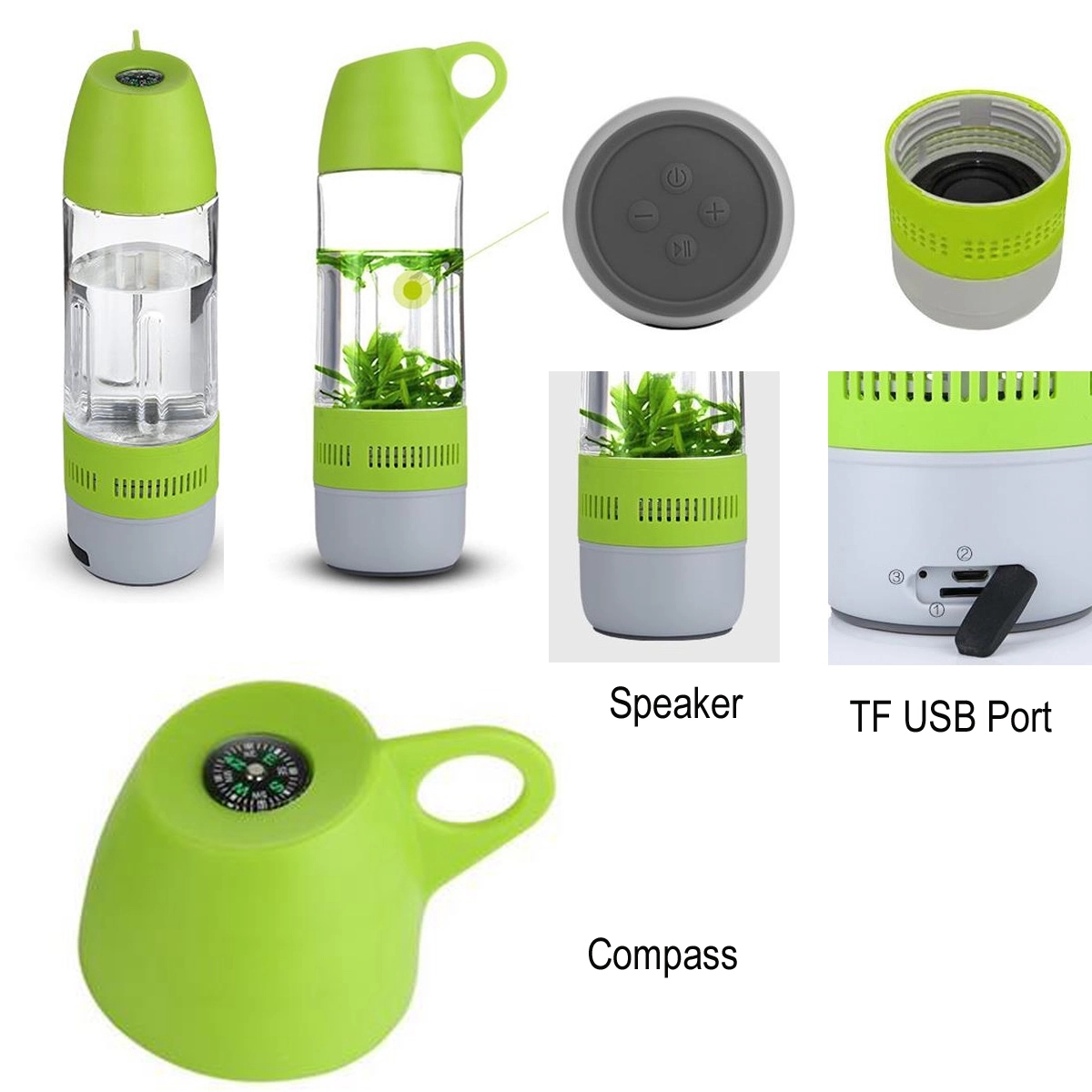 Portable Outdoor Water Cup With Wireless Bluetooth Speaker 2