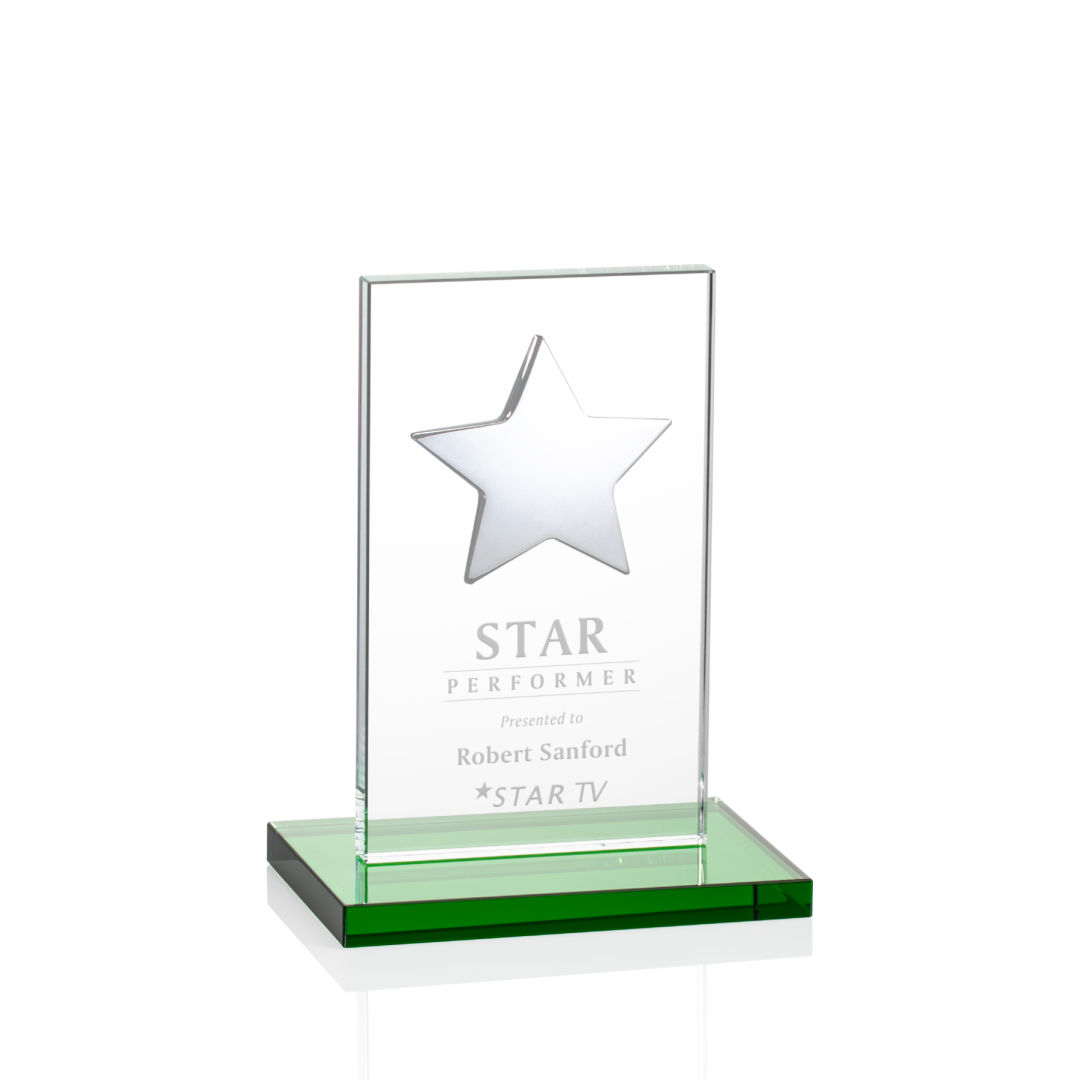Dallas Star Award - Green/Silver 7