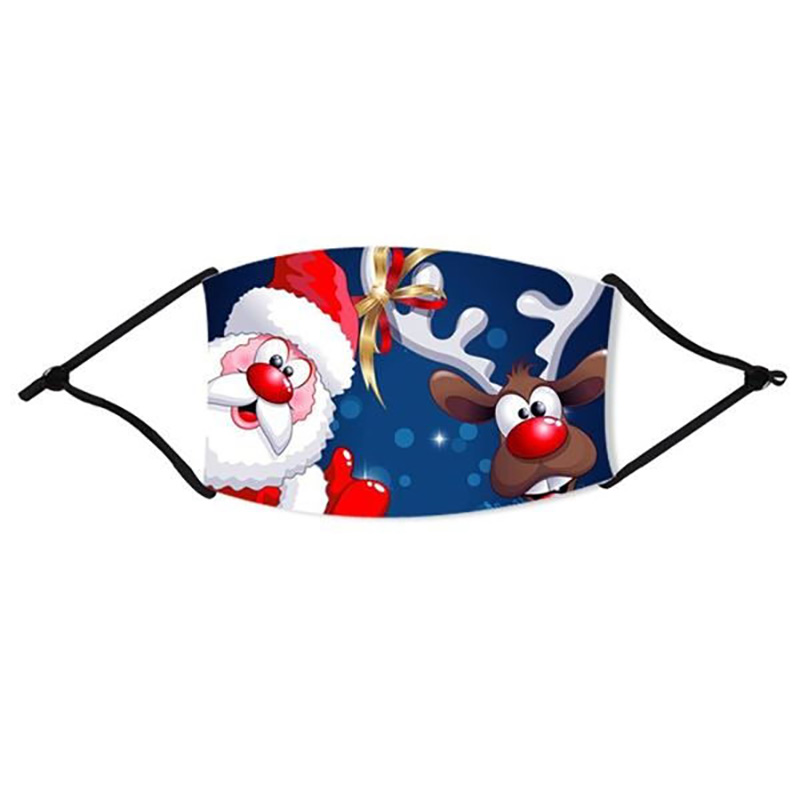 Christmas& Halloween 2-Ply Ice silk Mask