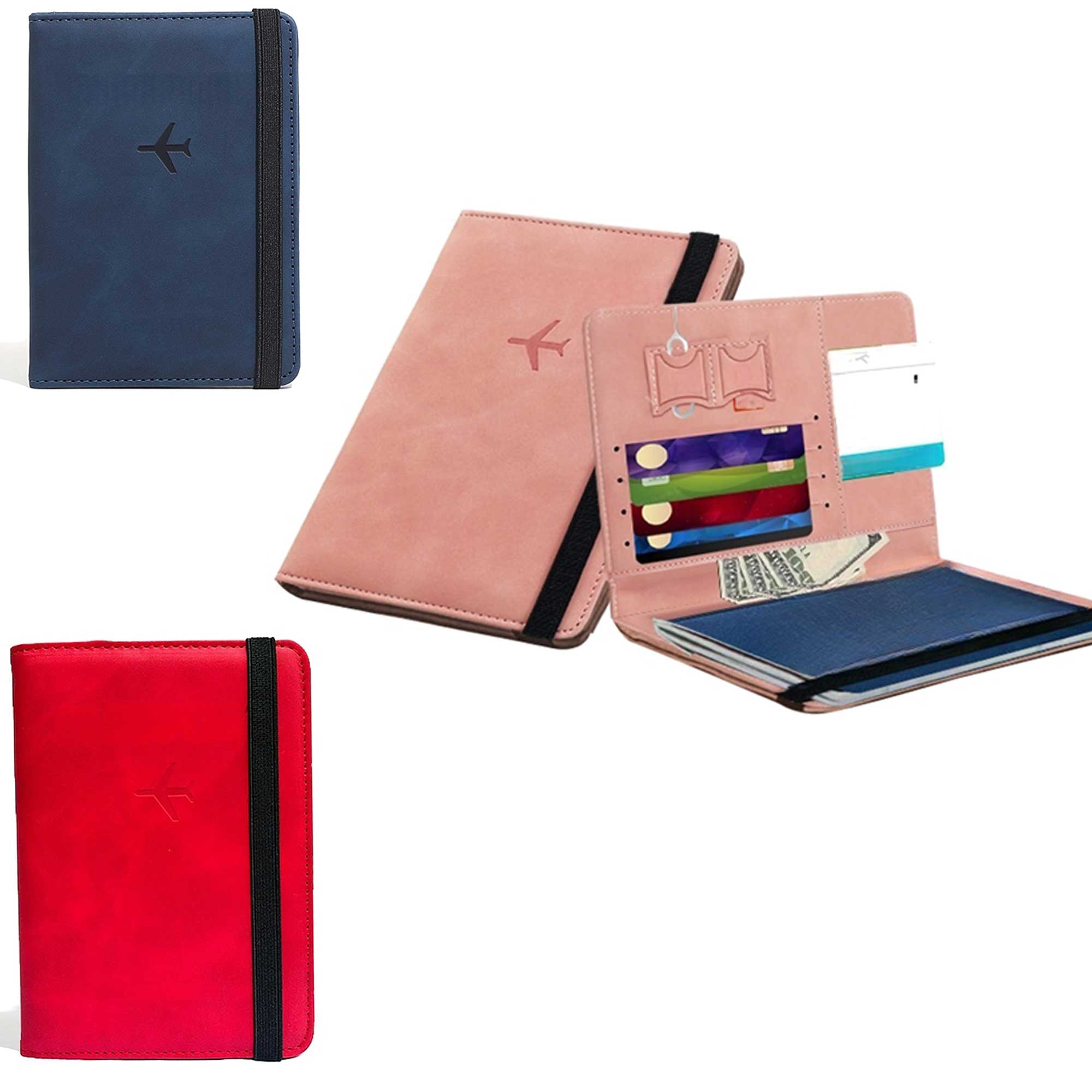 PU Business Portable Passport Holder 3