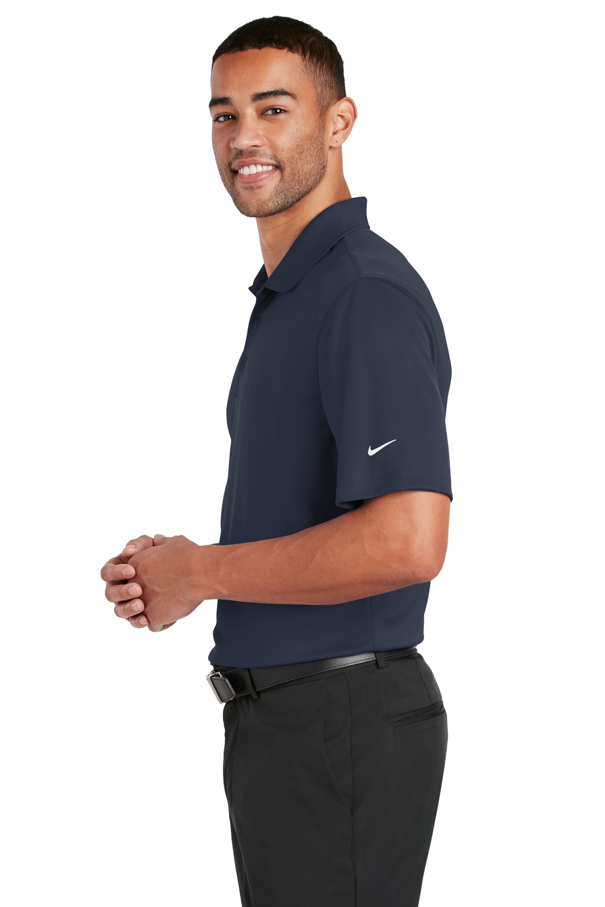 Nike Dri-FIT Classic Fit Players Polo with Flat Knit Collar. 838956 43