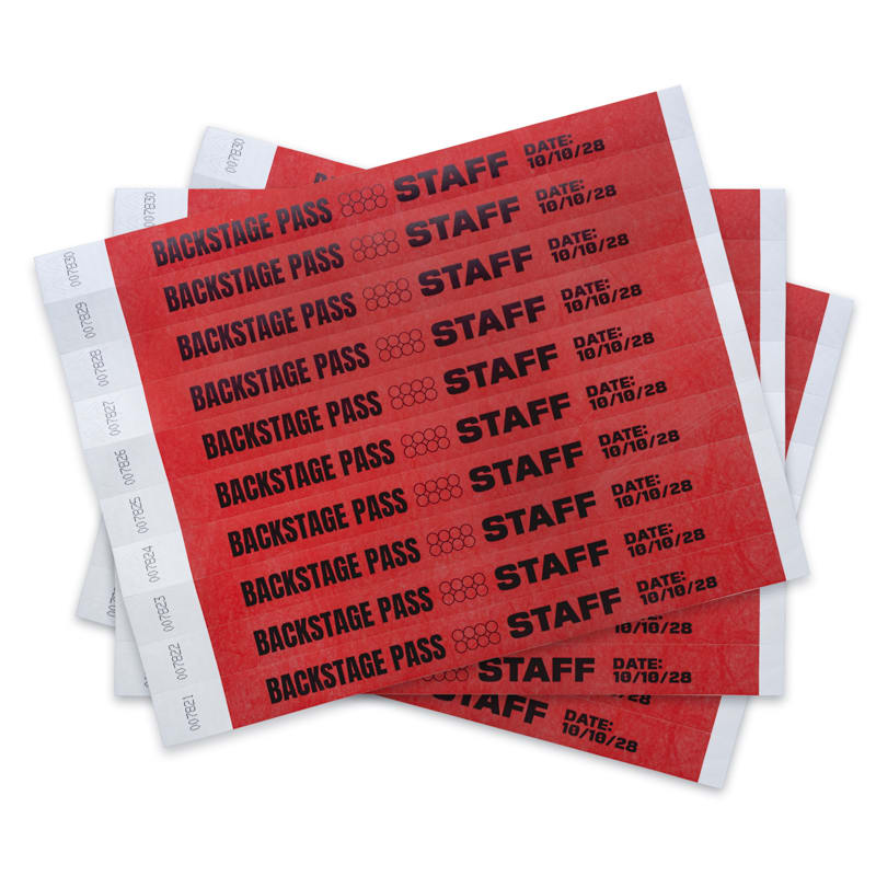 Tyvek Wristbands 20