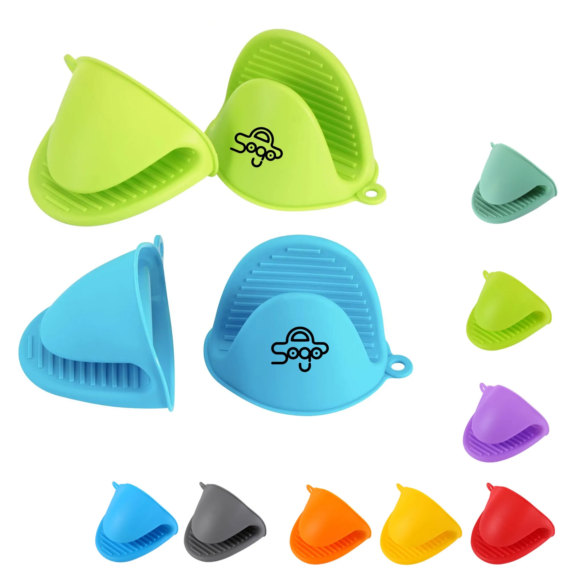 Silicone Cooking Grips Oven Mitts 3