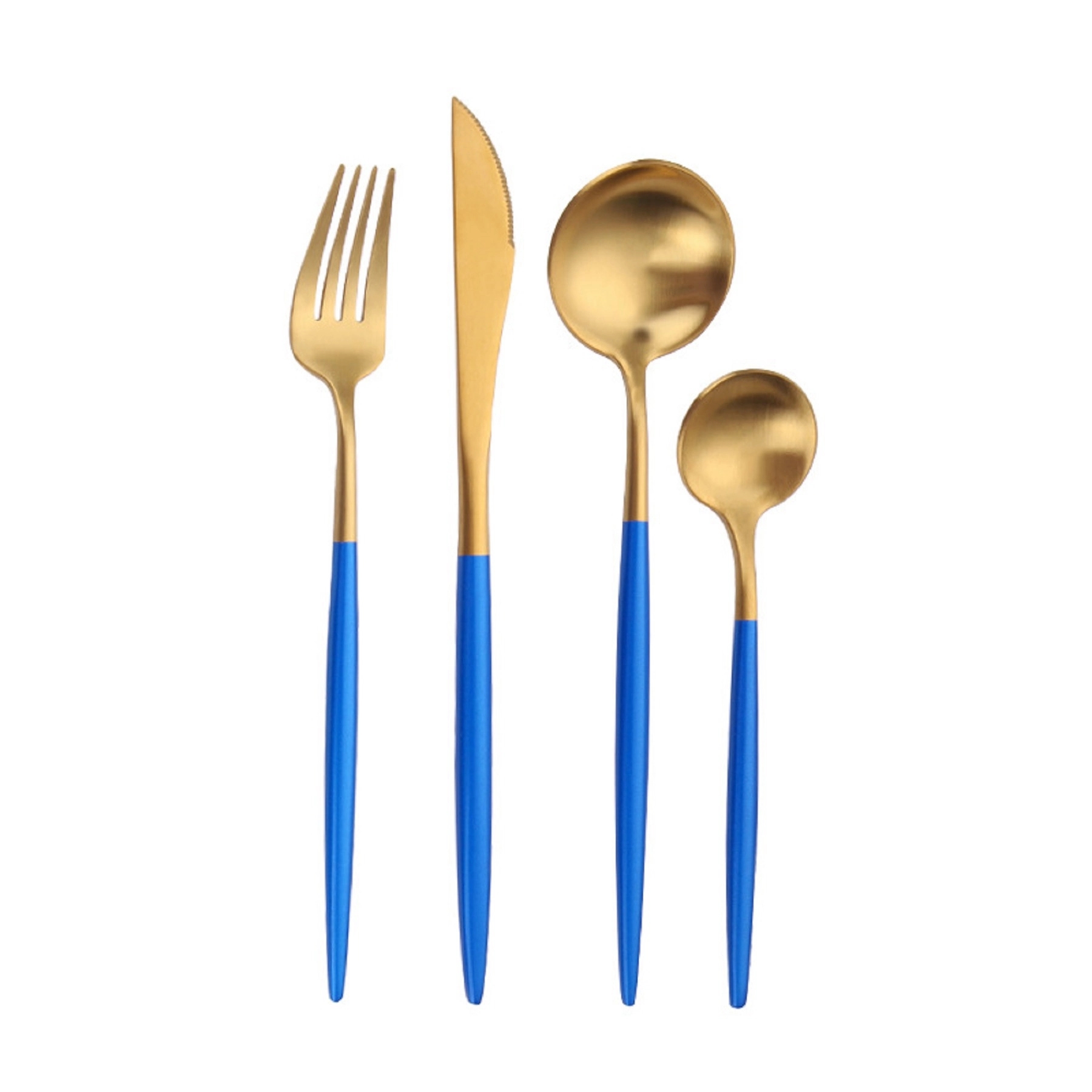 Stainless Steel Cutlery Set with Colorful Handle 15