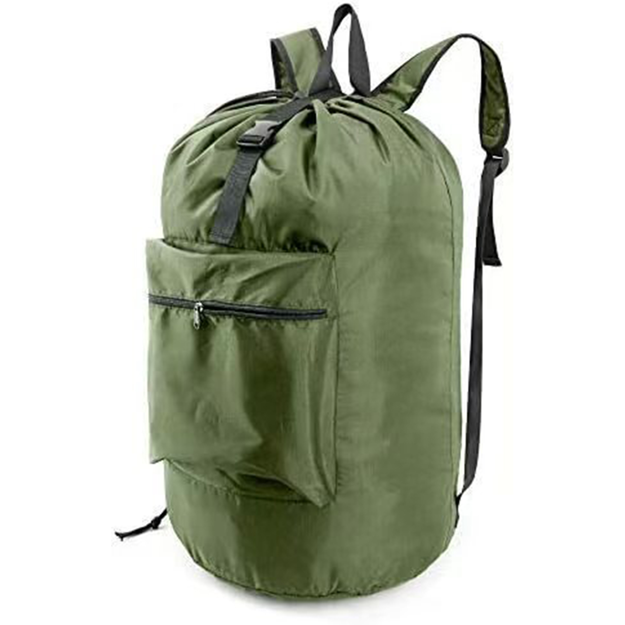 Travel Camp Black Drawstring Closure Backpack 3