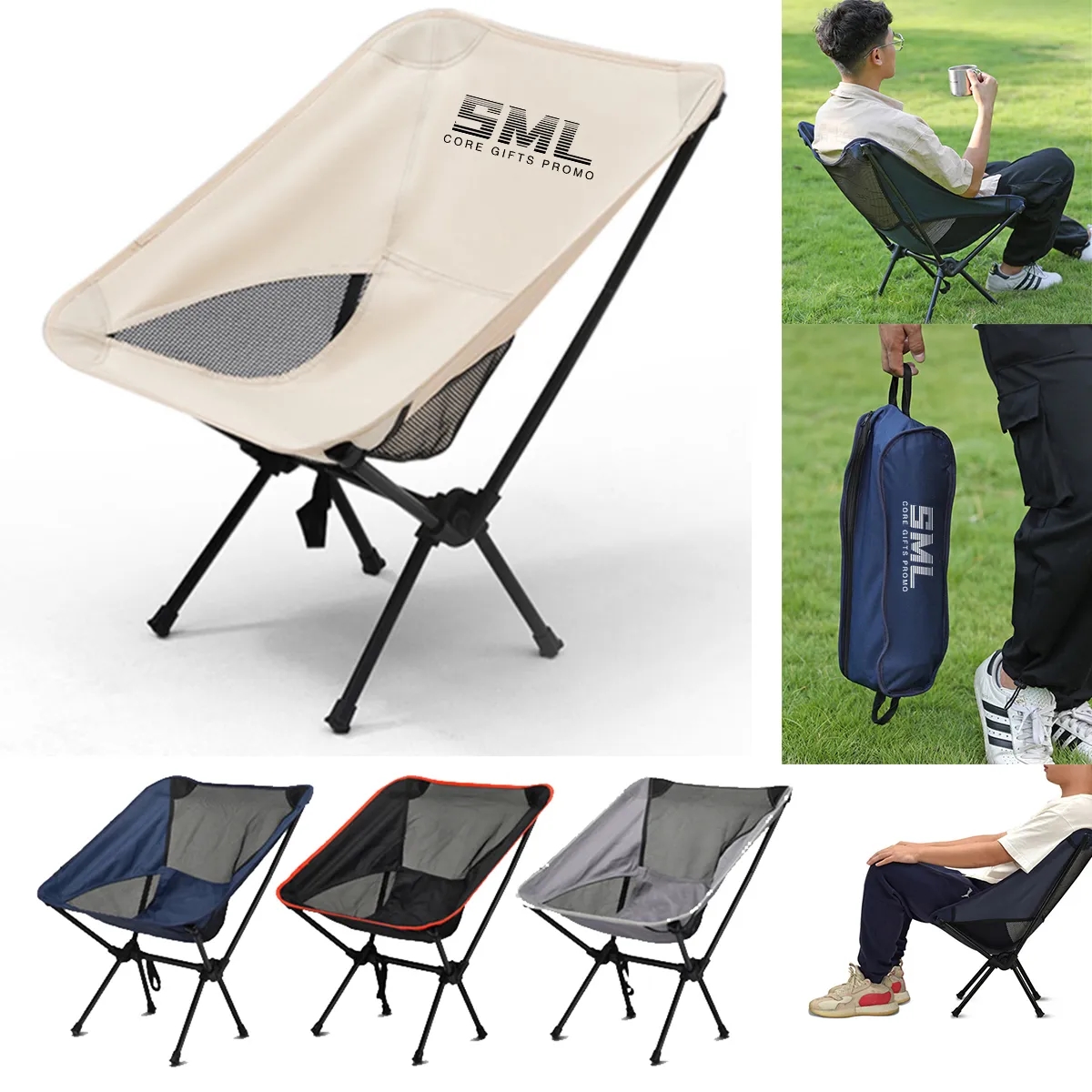 Ultralight Backpacking Folding Portable Camping Beach Chair 3