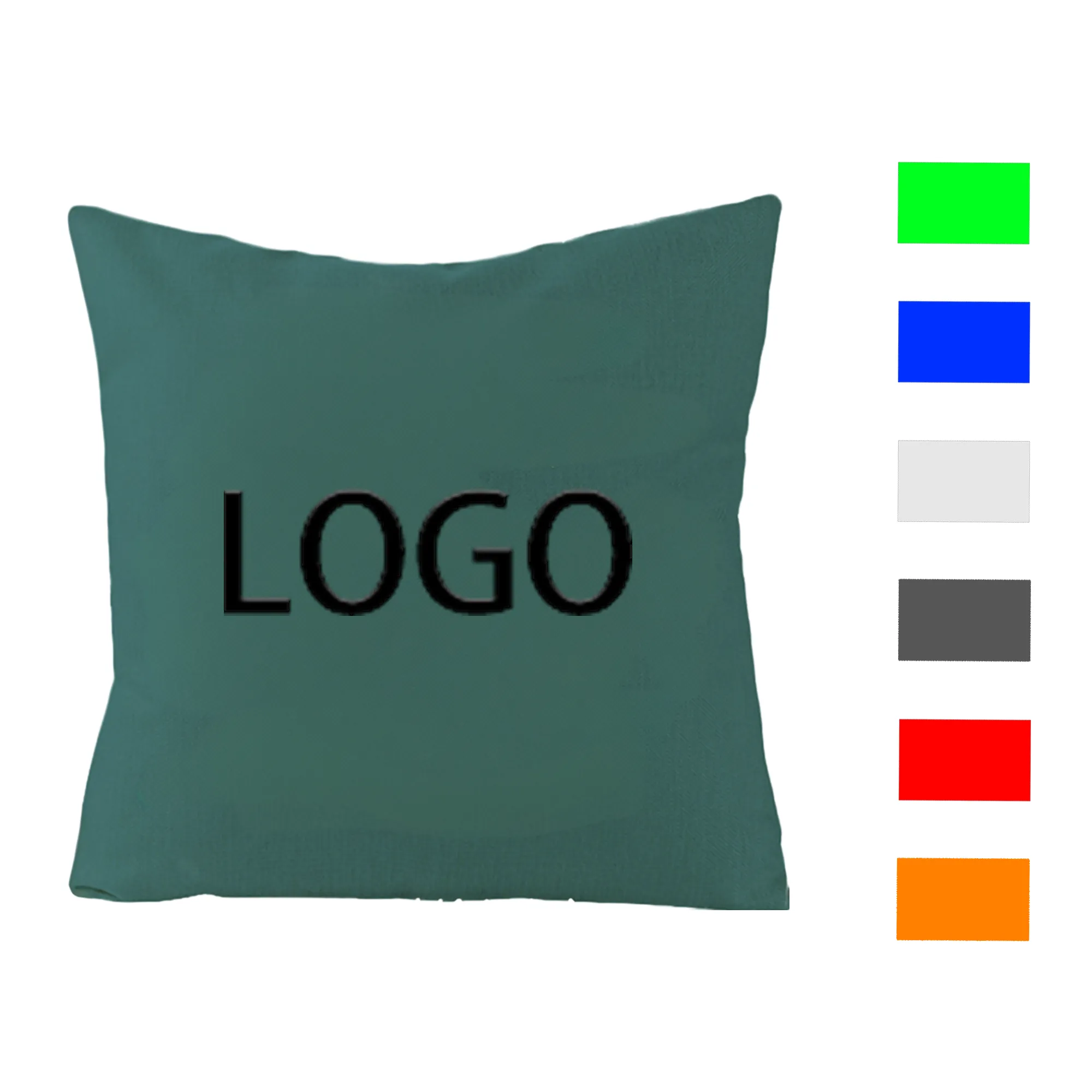 MOQ 50 PCS Canvas Throw Pillow 2