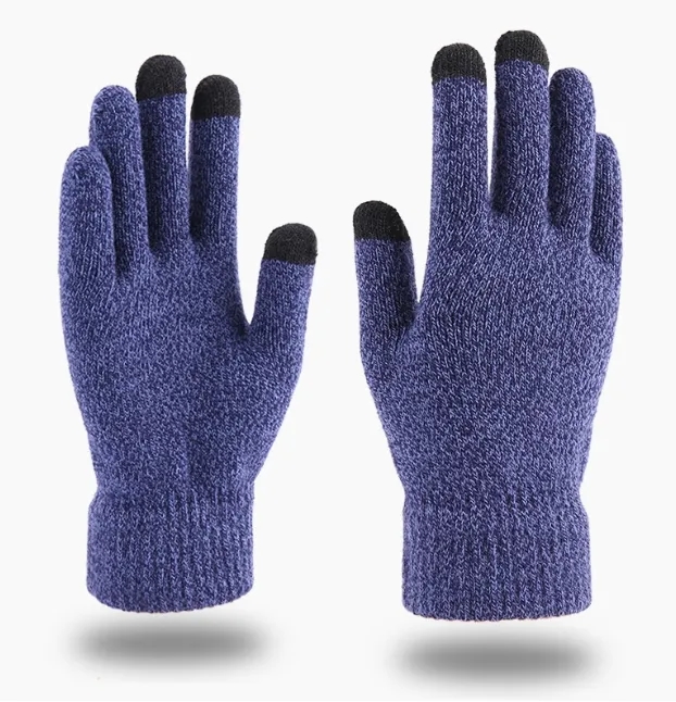 New Knitted Outdoor  Thick Touchscreen Gloves 6