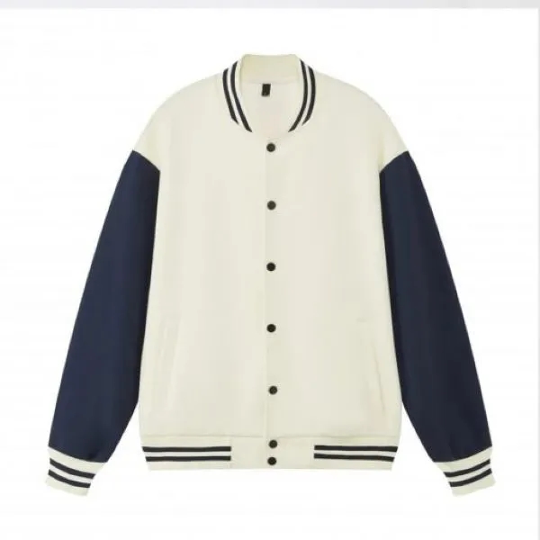 Custom Cotton Baseball Varsity Jacket- Personalized Design 2
