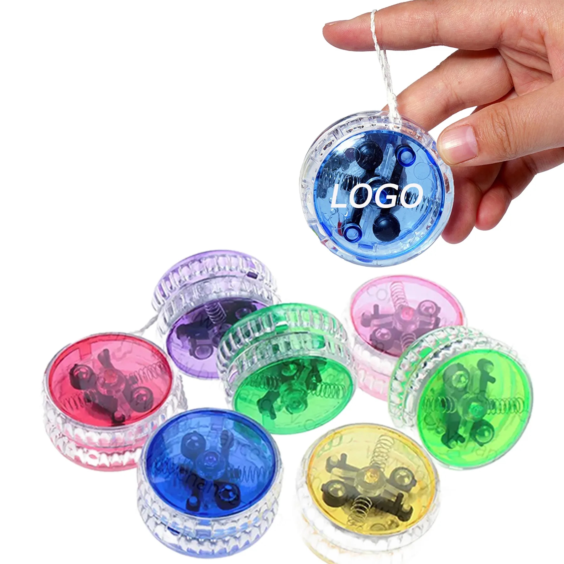 High Quality  LED Flashing light Plastic Yoyo Ball 3